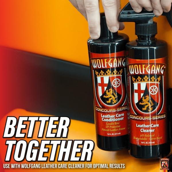 Acondicionador de Cuero Wolfgang Concours 473 ml - Protección UV