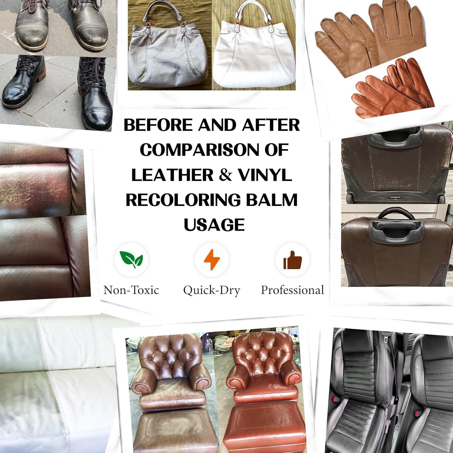 Kit de Reparación de Cuero RABEKIM Balsamo Marrón Medio 141g