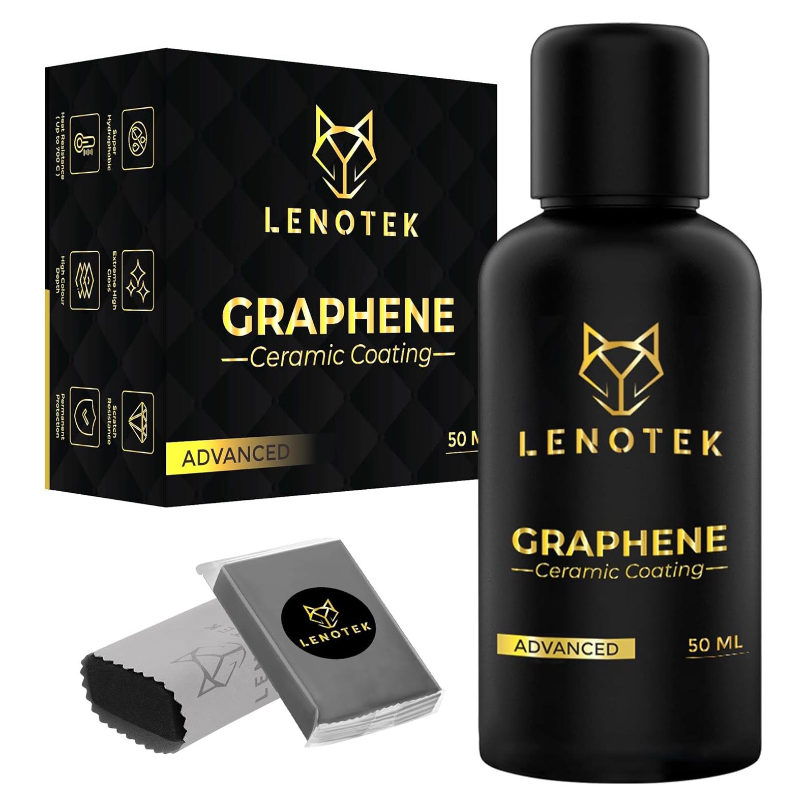 Recubrimiento Cerámico de Grafeno Lenotek 50ml - Protección 7 Años