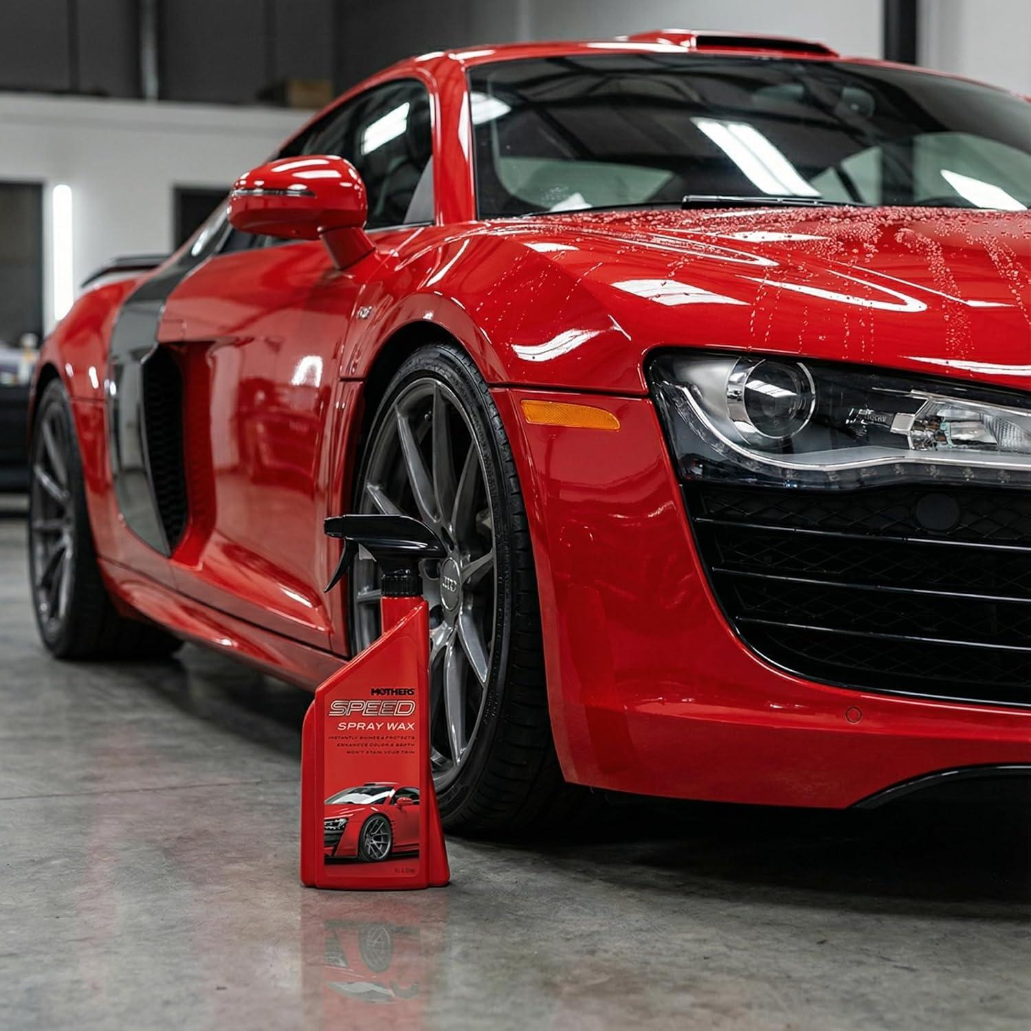Cera en aerosol Speed Mothers 710 ml - Brillo y protección
