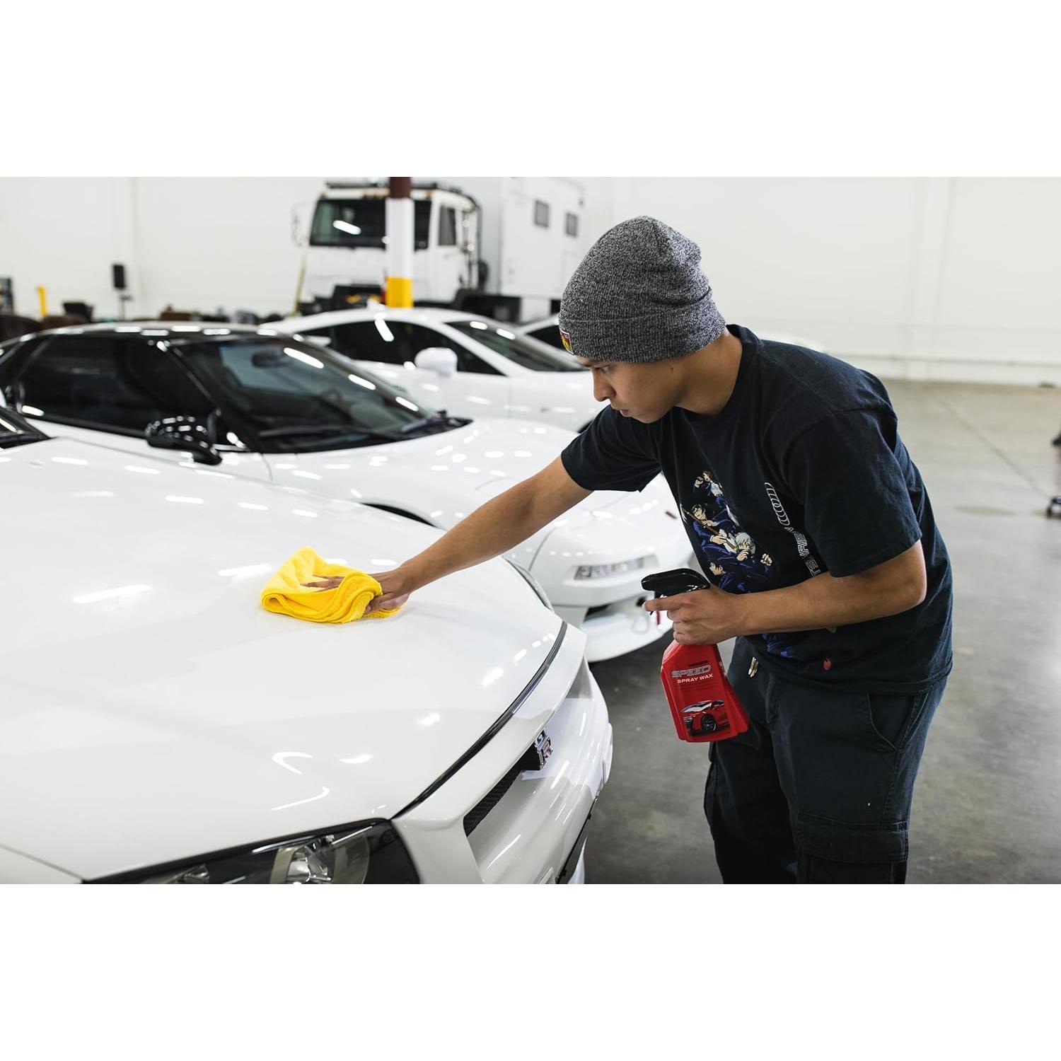 Cera en aerosol Speed Mothers 710 ml - Brillo y protección