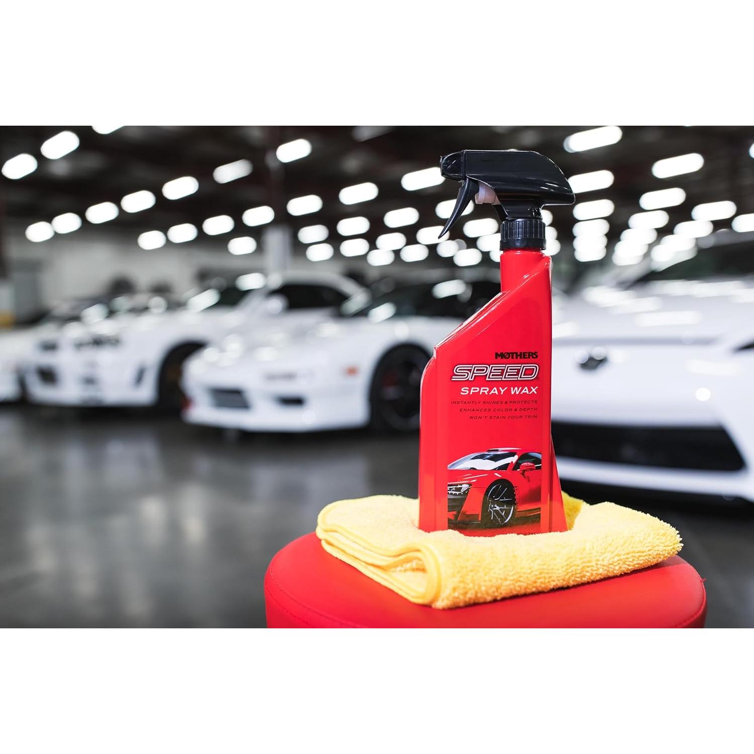 Cera en aerosol Speed Mothers 710 ml - Brillo y protección