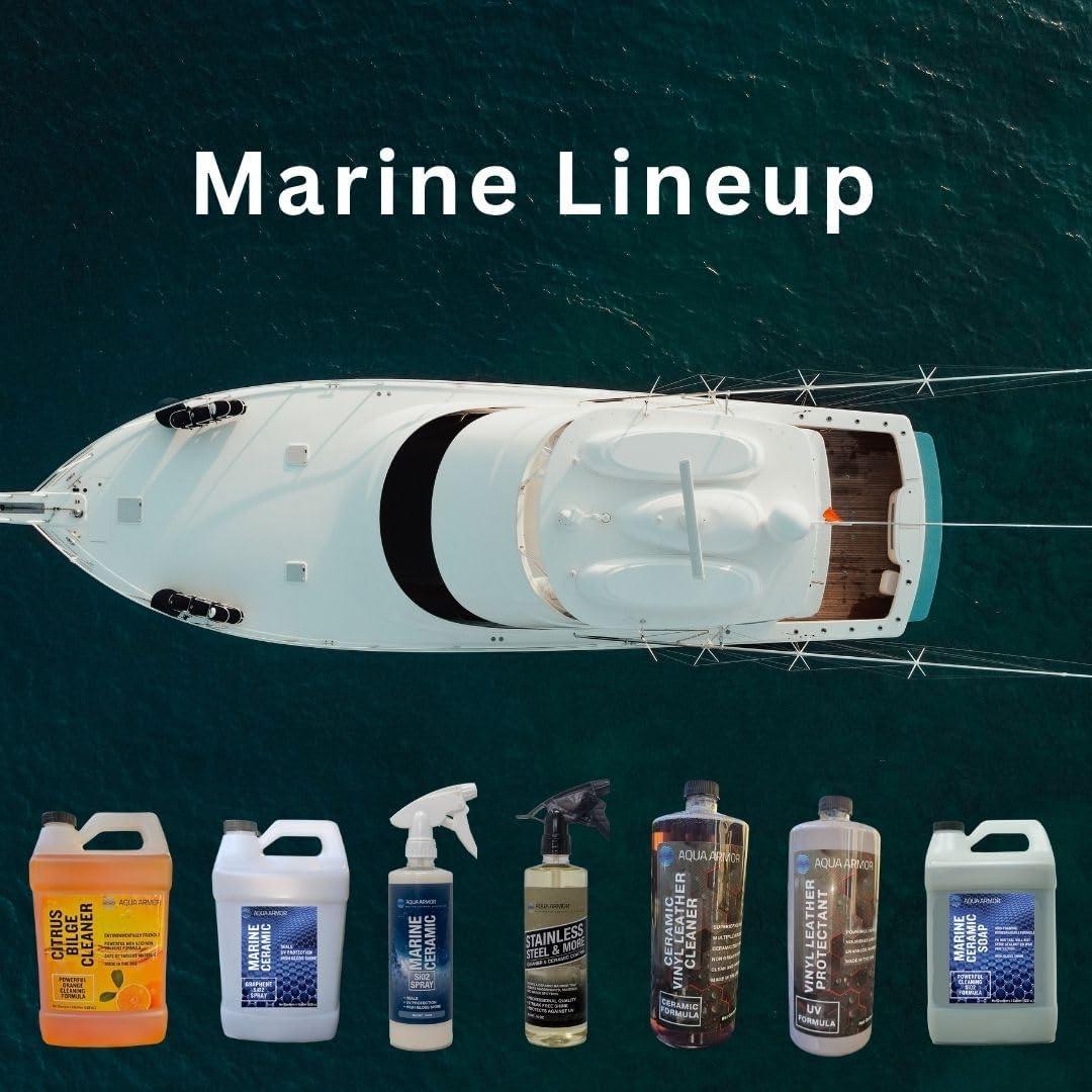 Spray Cerámico Si02 Marino Aqua Armor 16 oz - Protección UV