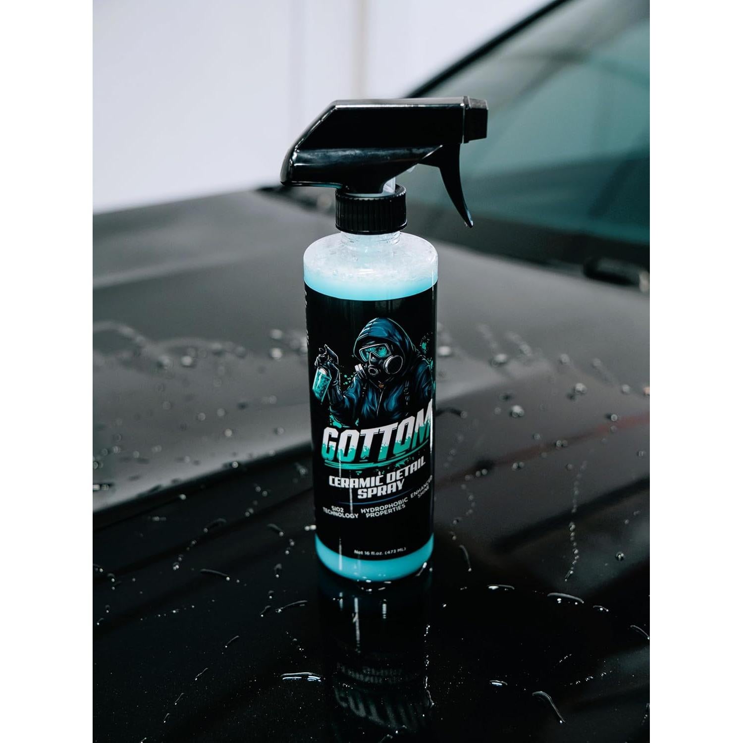 Spray Detalle Cerámico Gottom 3.78 L Hidrofóbico Brillo Ultra Gloss
