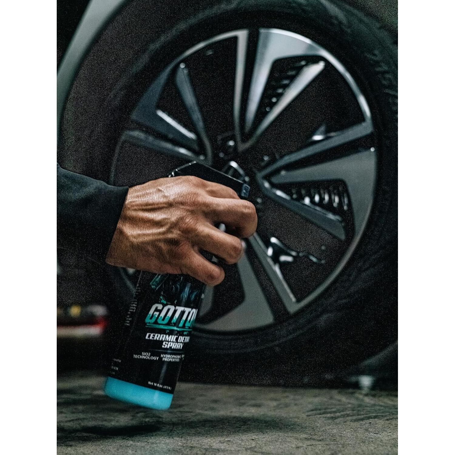 Spray Detalle Cerámico Gottom 3.78 L Hidrofóbico Brillo Ultra Gloss