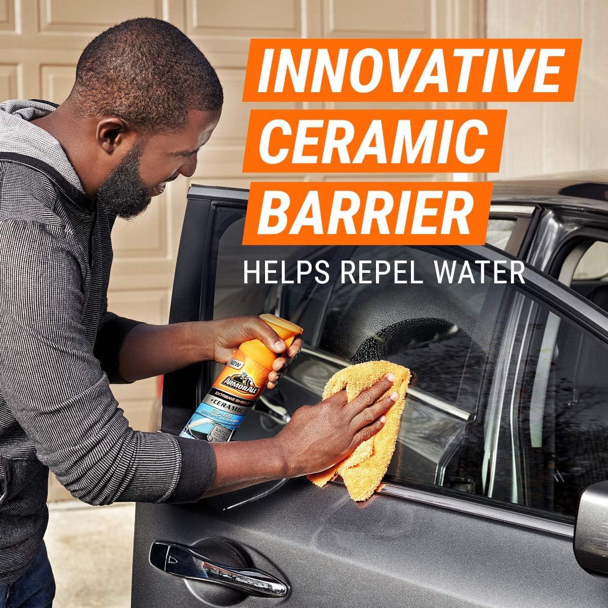 Limpiador de Vidrios Cerámico Armor All 2x18 Oz - Repelente Agua