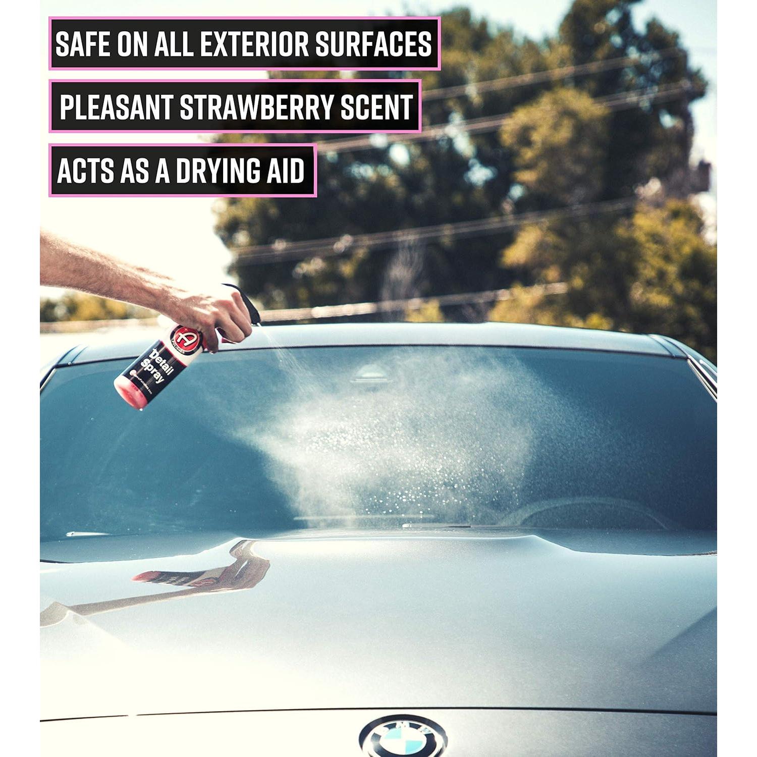 Aerosol de Detalle Adam's 473ml - Brillo Rápido Sin Agua