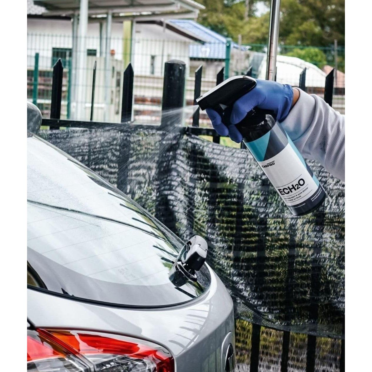 CARPRO ECH2O Lavado Sin Agua 500 mL - Spray Detallador Hidrofóbico