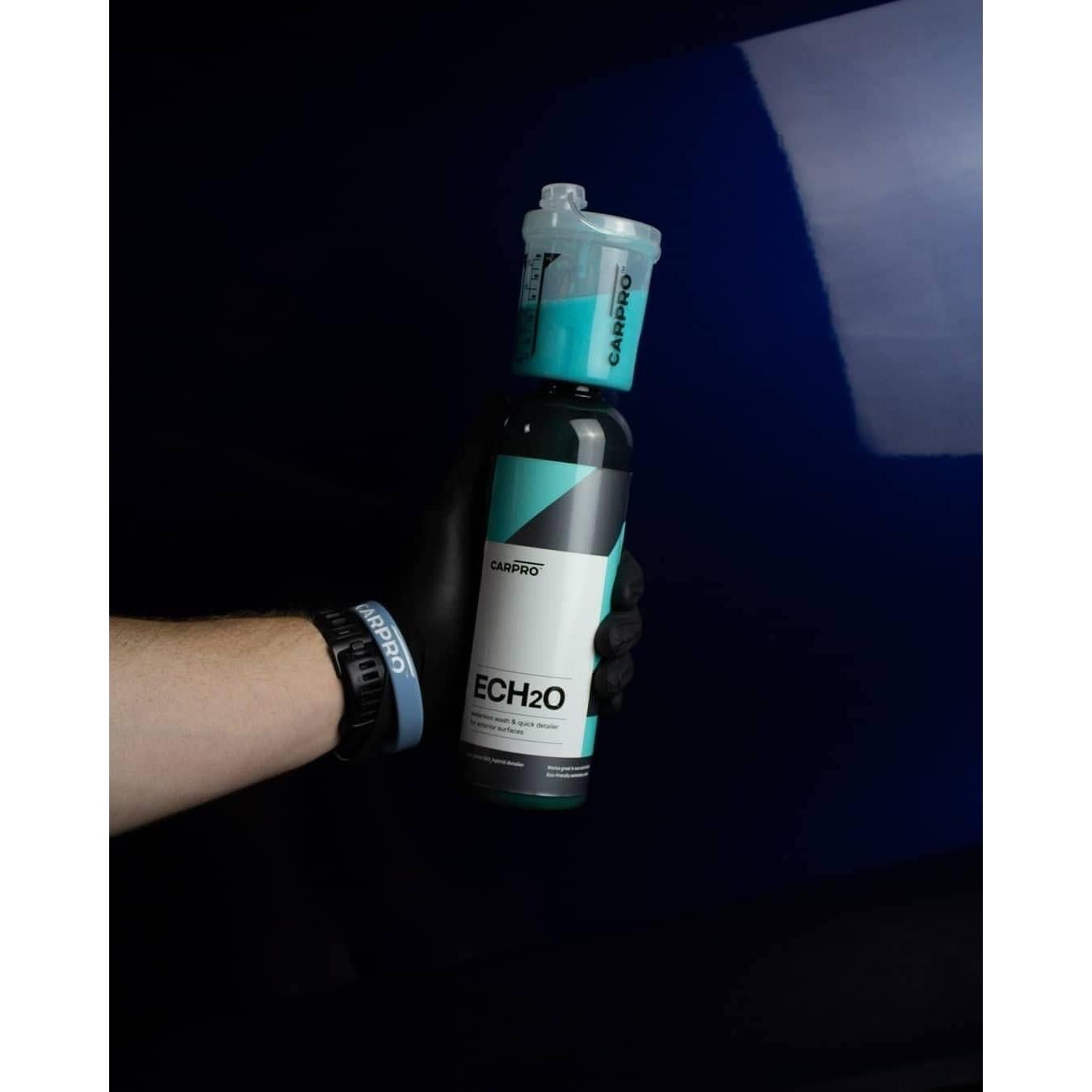 CARPRO ECH2O Lavado Sin Agua 500 mL - Spray Detallador Hidrofóbico