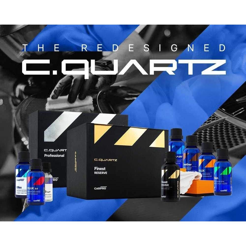 CARPRO CQUARTZ UK 3.0 - Recubrimiento Cerámico 50ml Kit