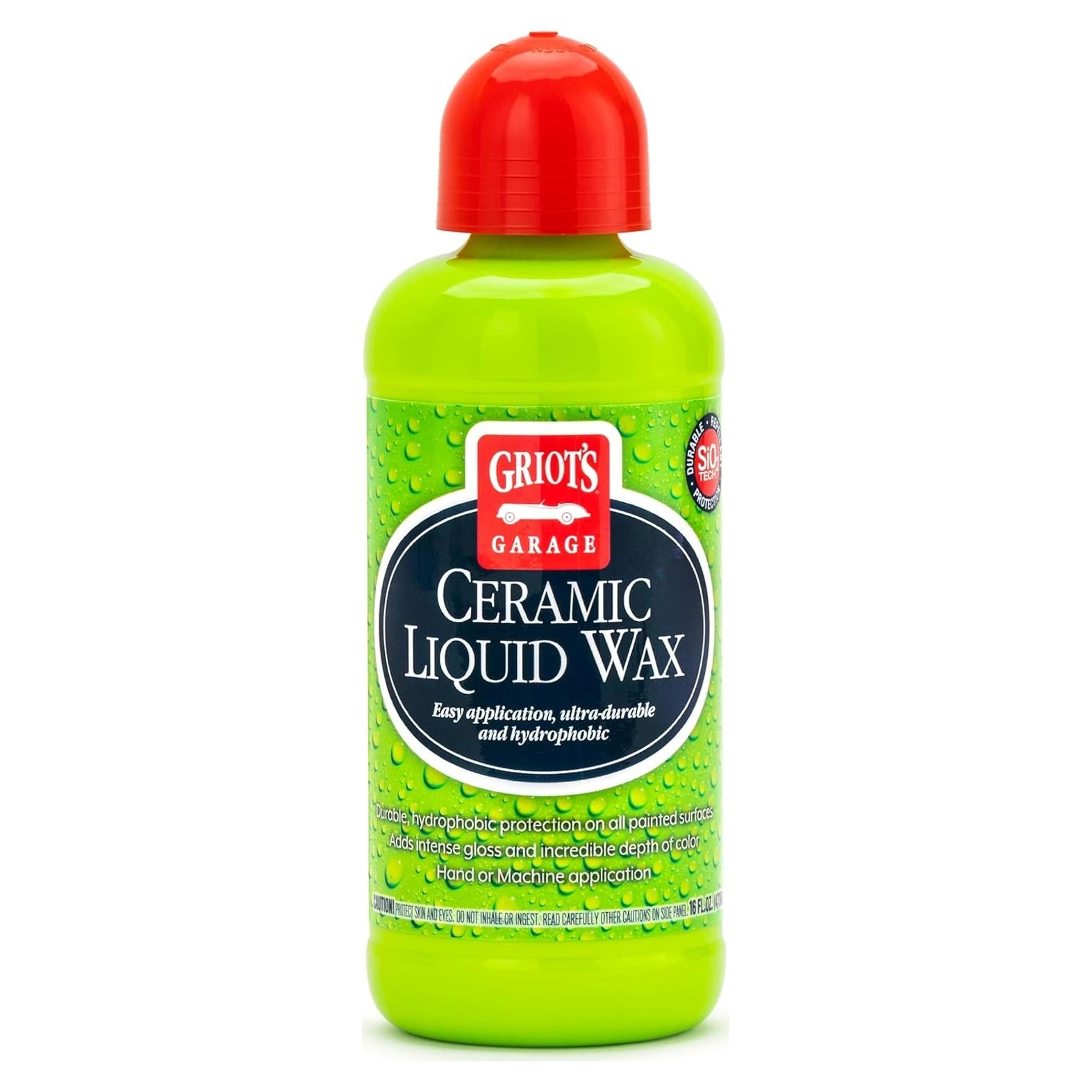 Cera Líquida Cerámica Griot's Garage 454g - Brillo Alto y Hidrofóbico