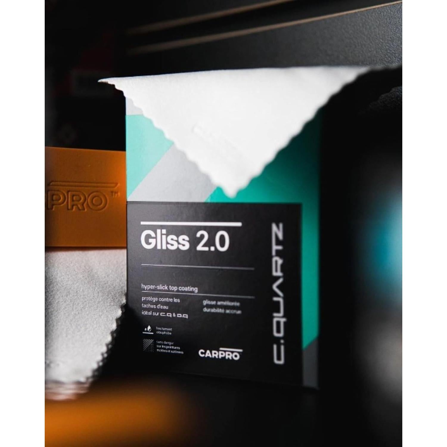 CARPRO Gliss 2.0 - Recubrimiento Cerámico Hidrofóbico 50ml