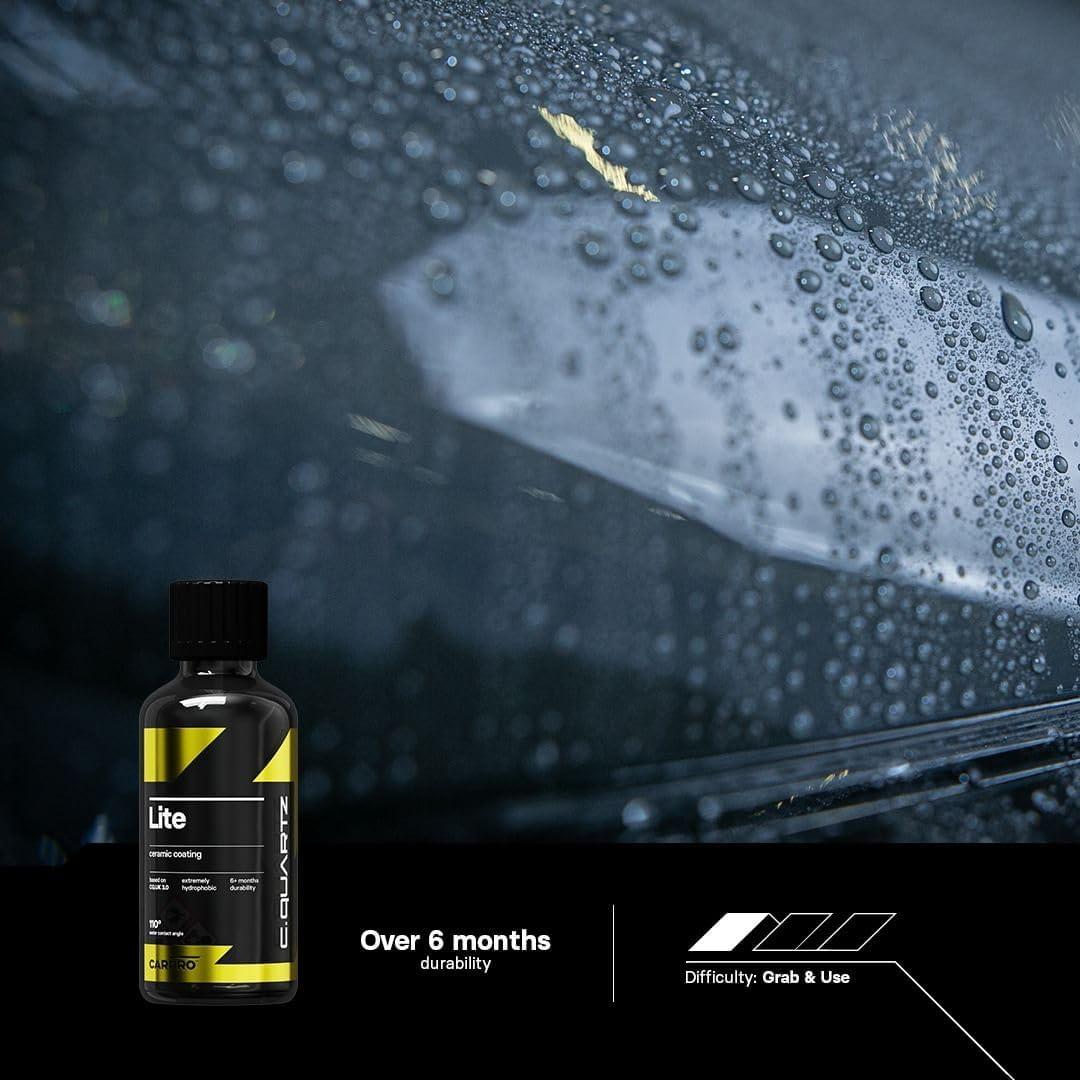 Recubrimiento Cerámico CARPRO CQUARTZ Lite 100mL - Sio2/Tio2