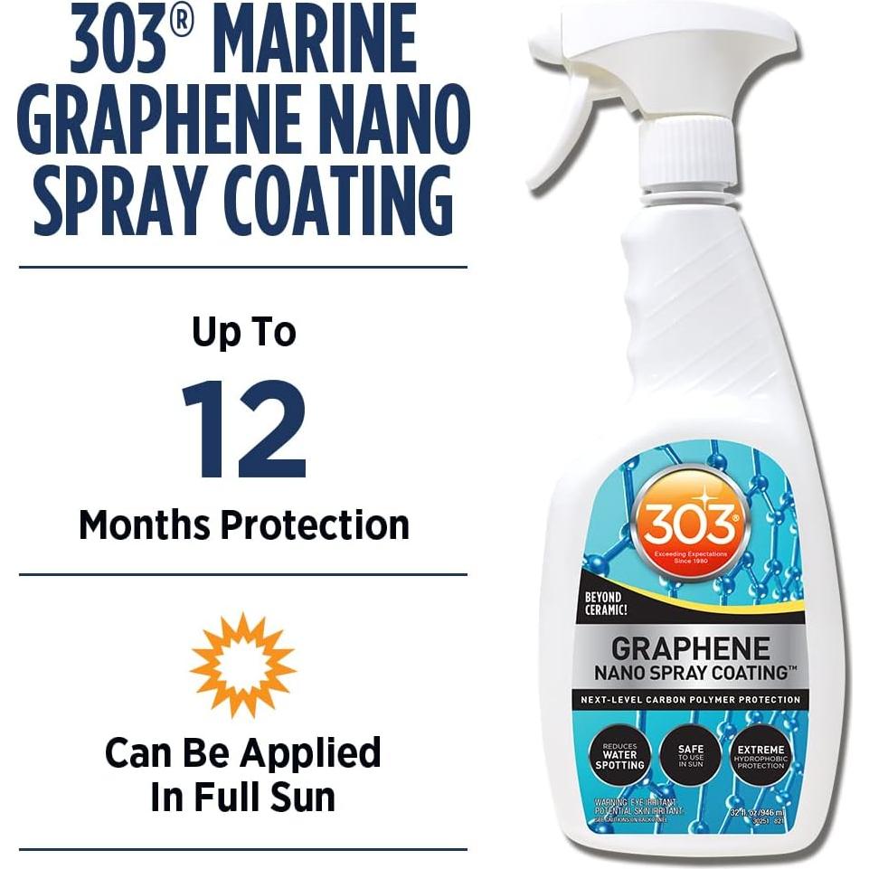303 Productos Nano Spray de Grafeno Marino 32 oz - Protección UV
