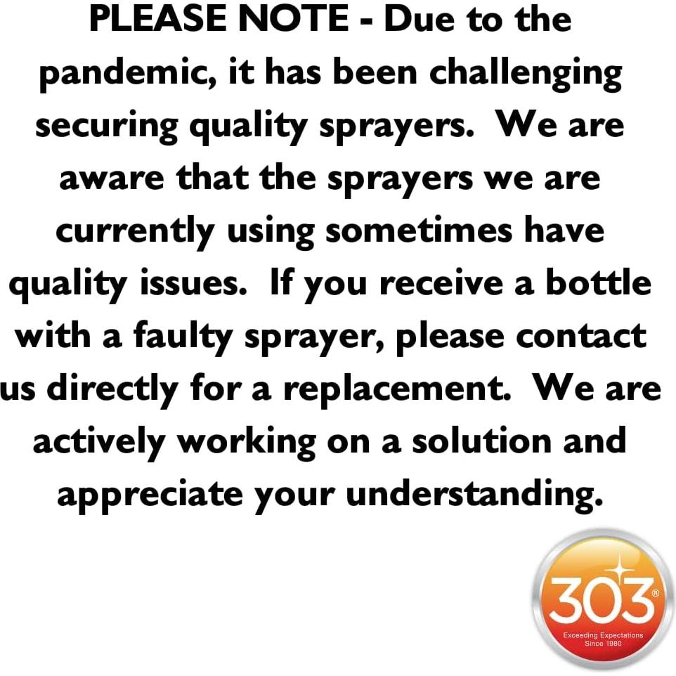 303 Productos Nano Spray de Grafeno Marino 32 oz - Protección UV