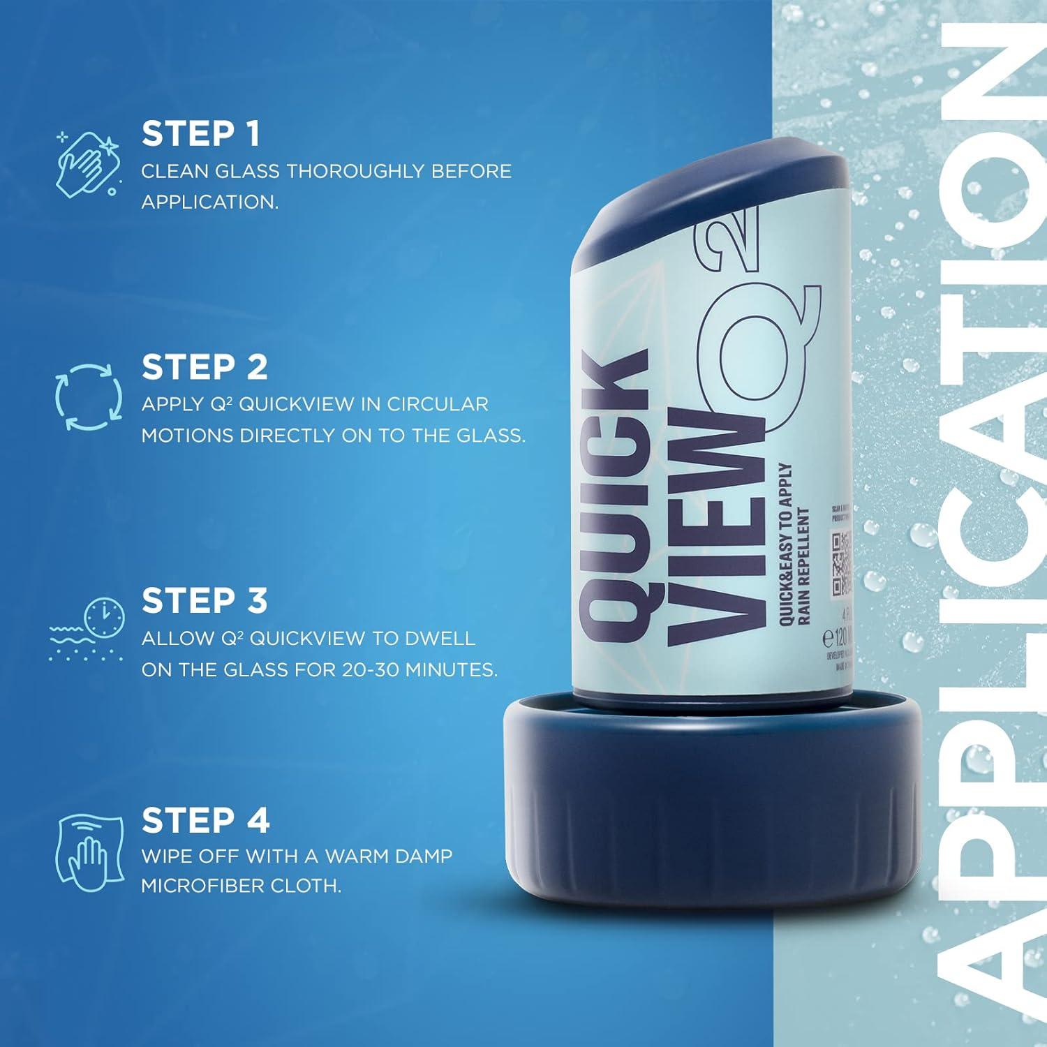 GYEON QuickView Recubrimiento Cerámico Hidrofóbico 249g