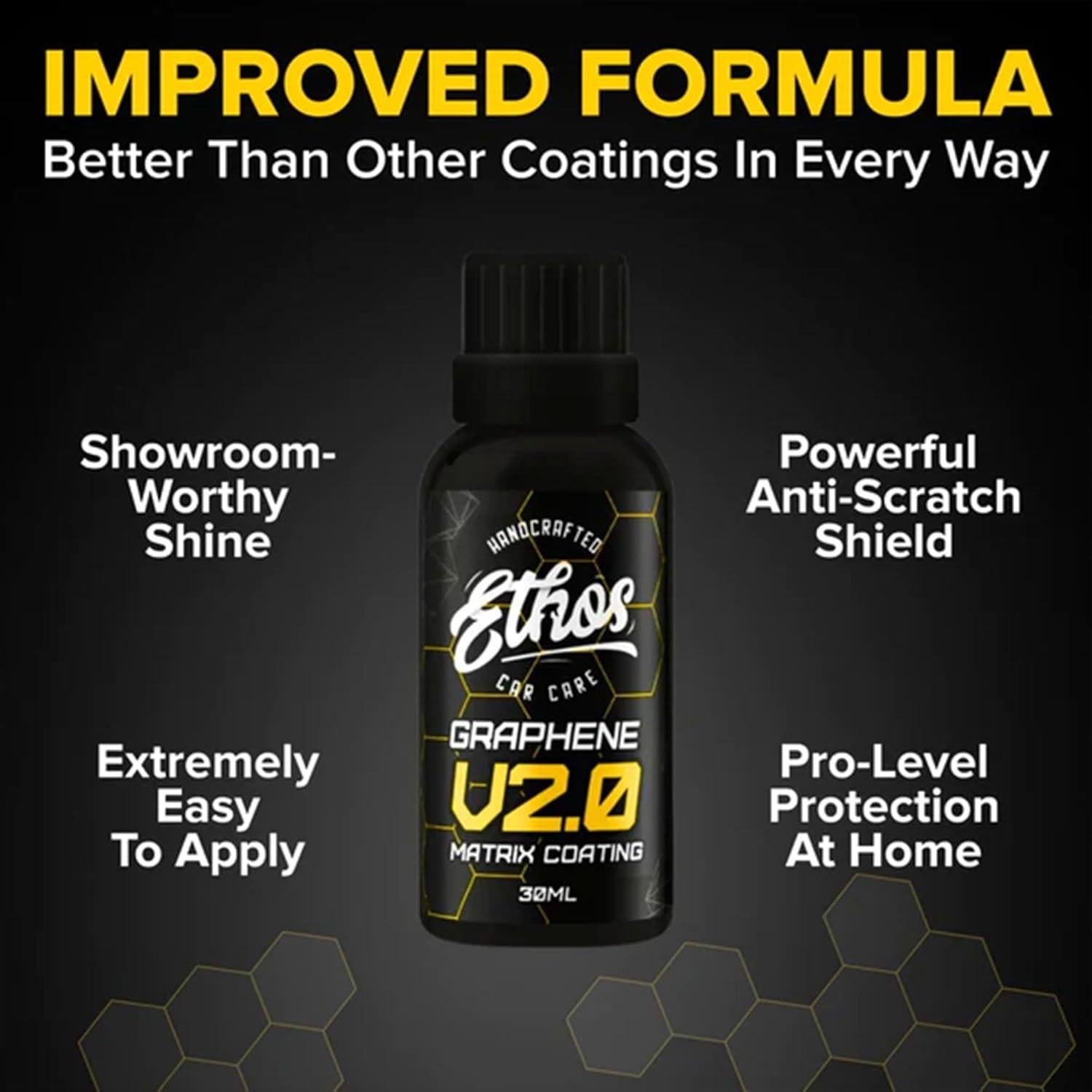 Recubrimiento cerámico de grafeno Ethos V2.0 50ml - 5 años