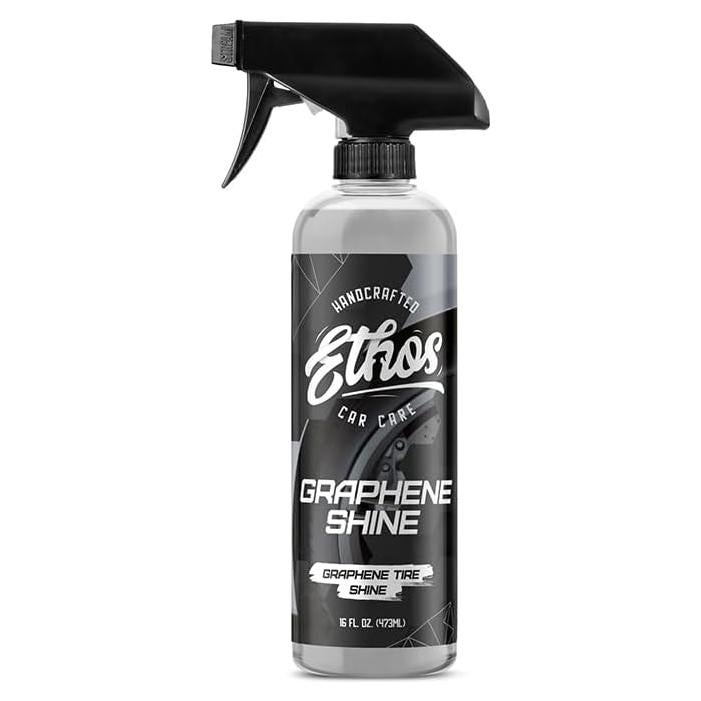 Spray Brillo para Neumáticos Ethos Graphene 473 ml - Alto Brillo UV