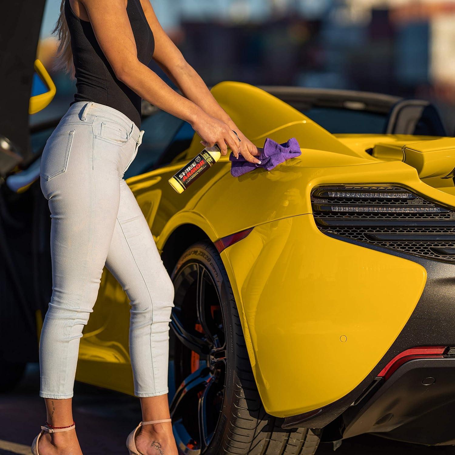 Cera en Spray Shine Armor 272g - Brillo y Protección Rápida