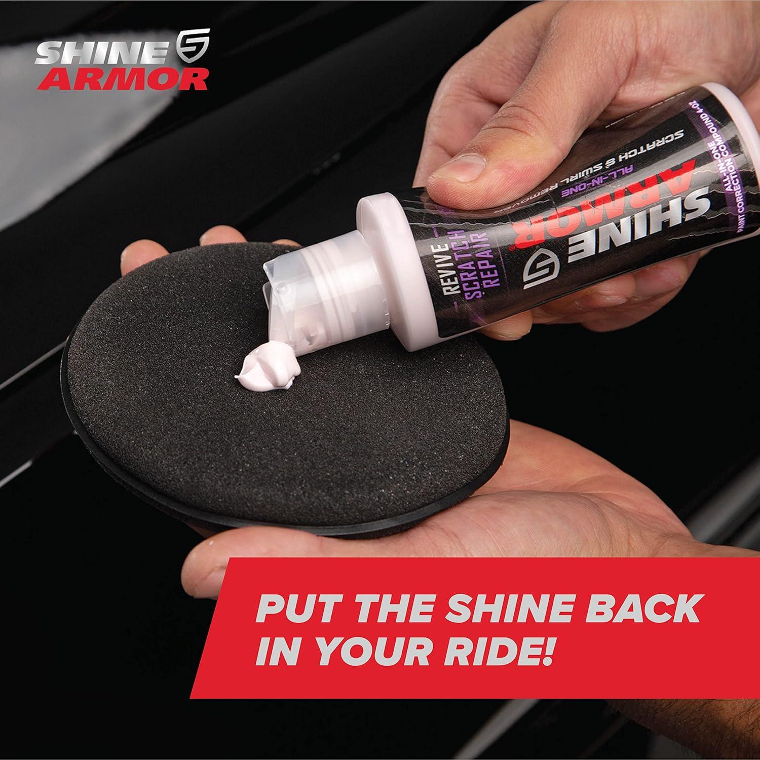 Reparador de Rayones Shine Armor 4oz - Protección y Pulido