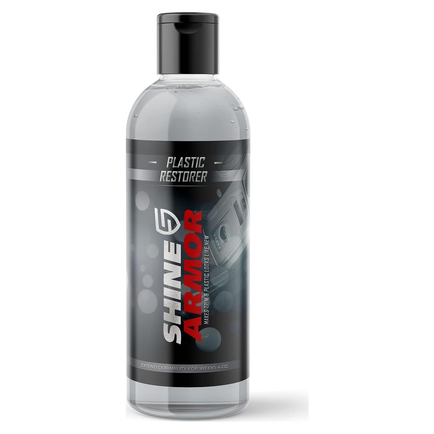 Restaurador de Plástico Shine Armor 236.6 ml Protección UV
