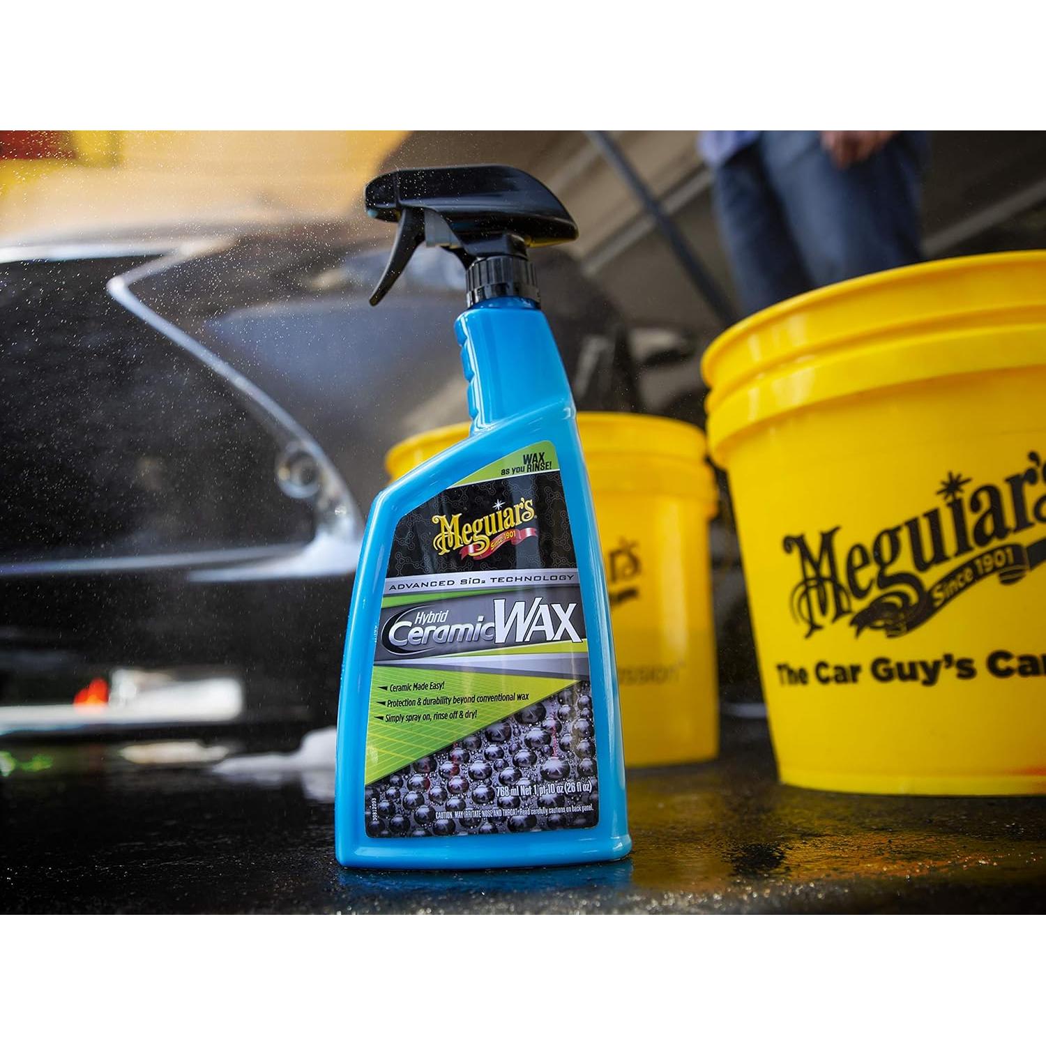Cera Cerámica Híbrida Meguiar's 26 oz Fácil Aplicación