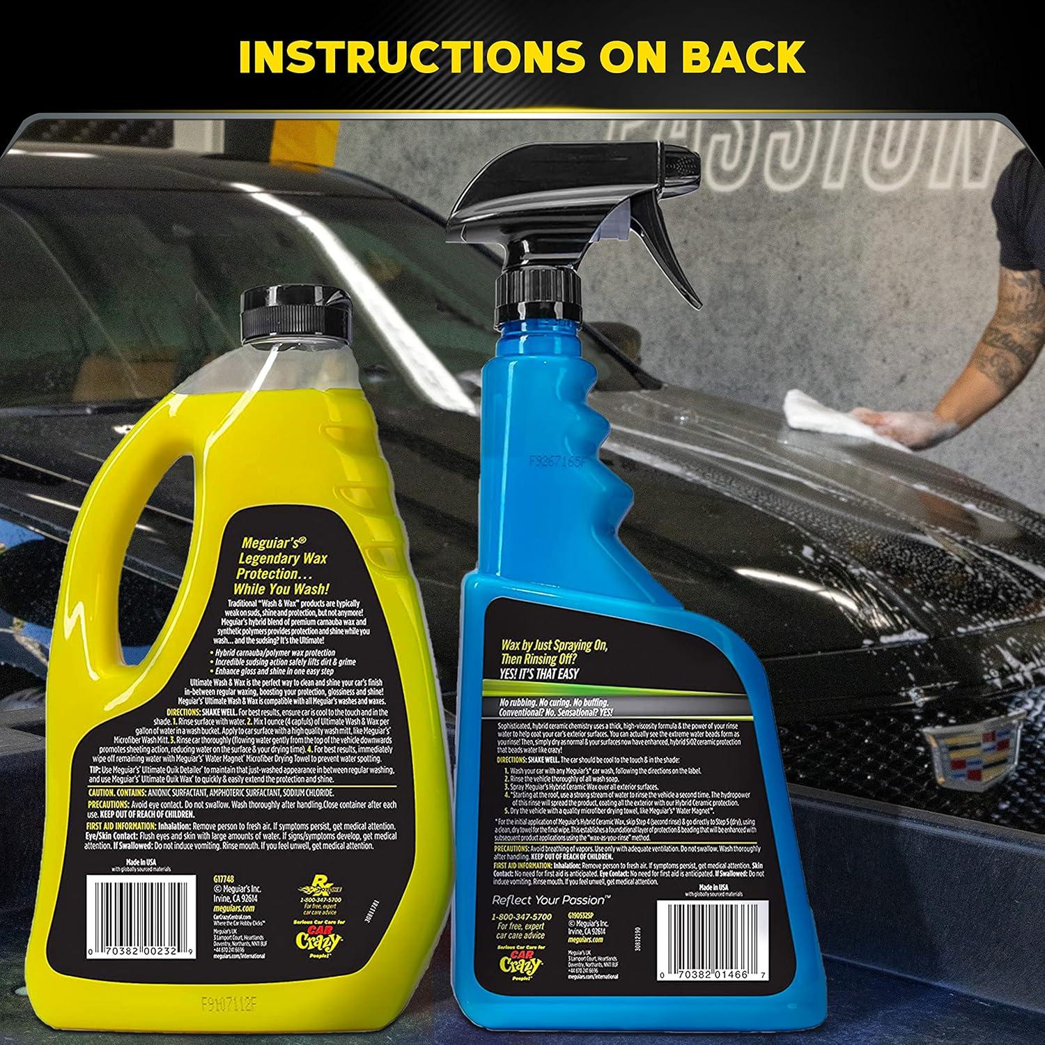 Kit de Lavado y Cera Cerámica Híbrida Meguiar's G55163