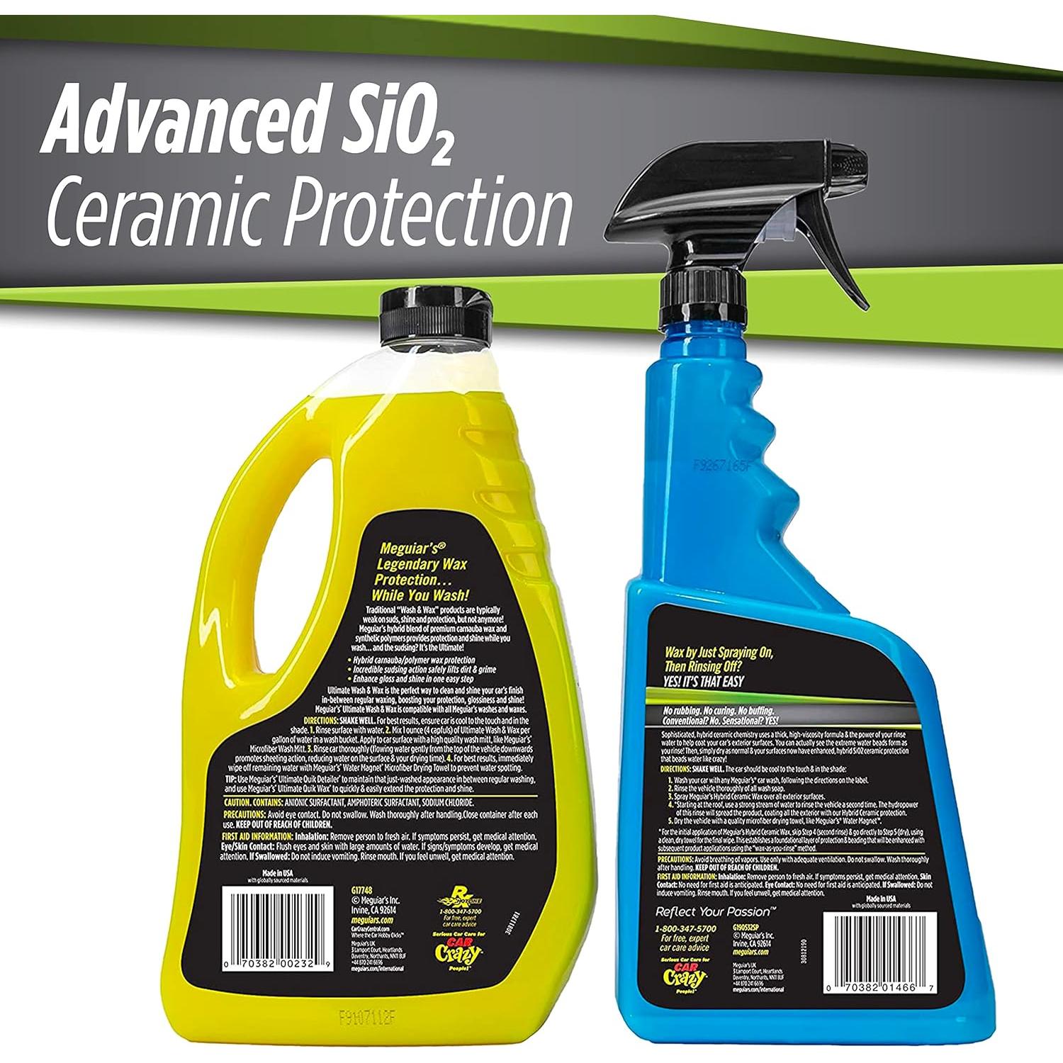 Kit de Lavado y Cera Cerámica Híbrida Meguiar's G55163