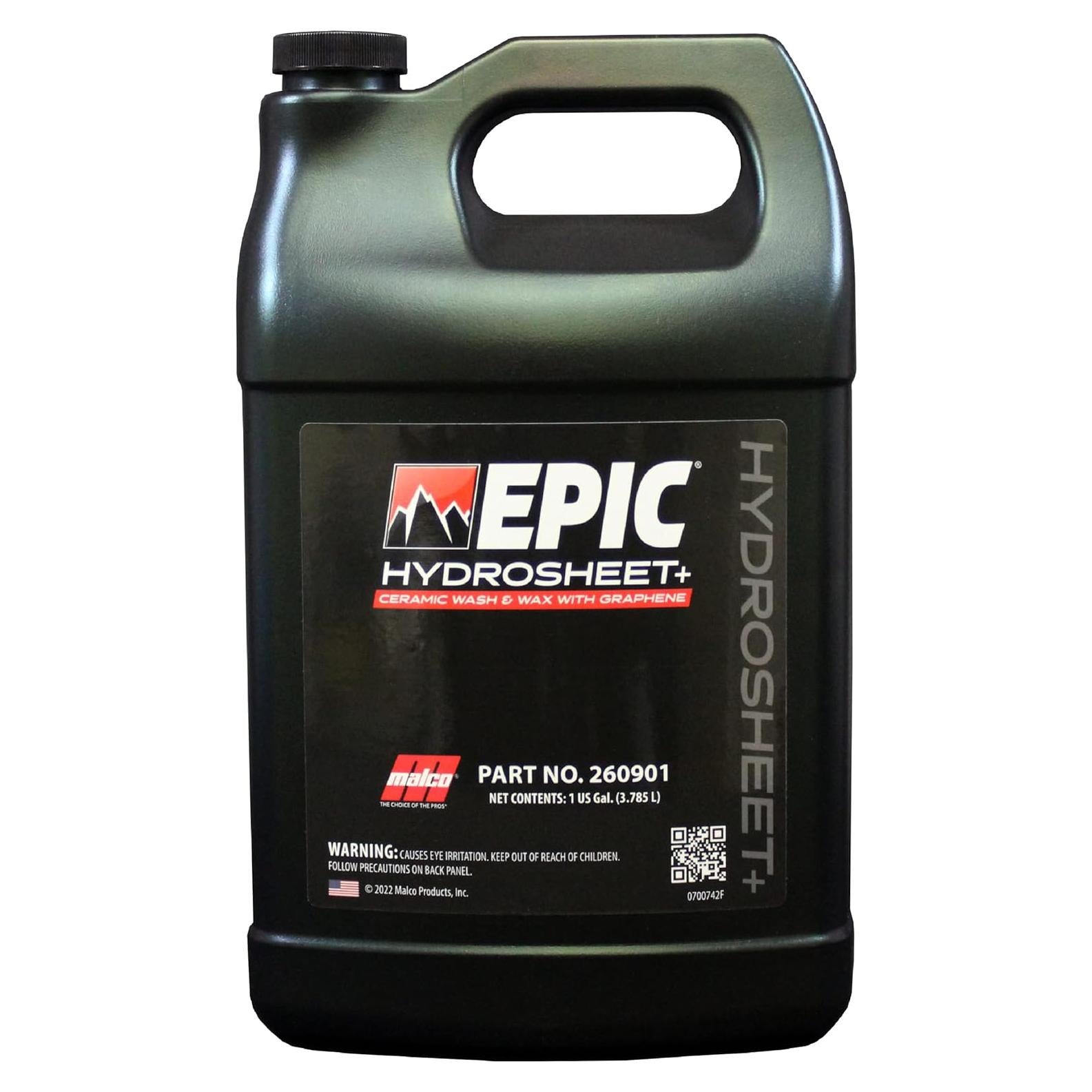 Malco Epic Hydrosheet - Lavado y Cera Cerámica 3.66 kg