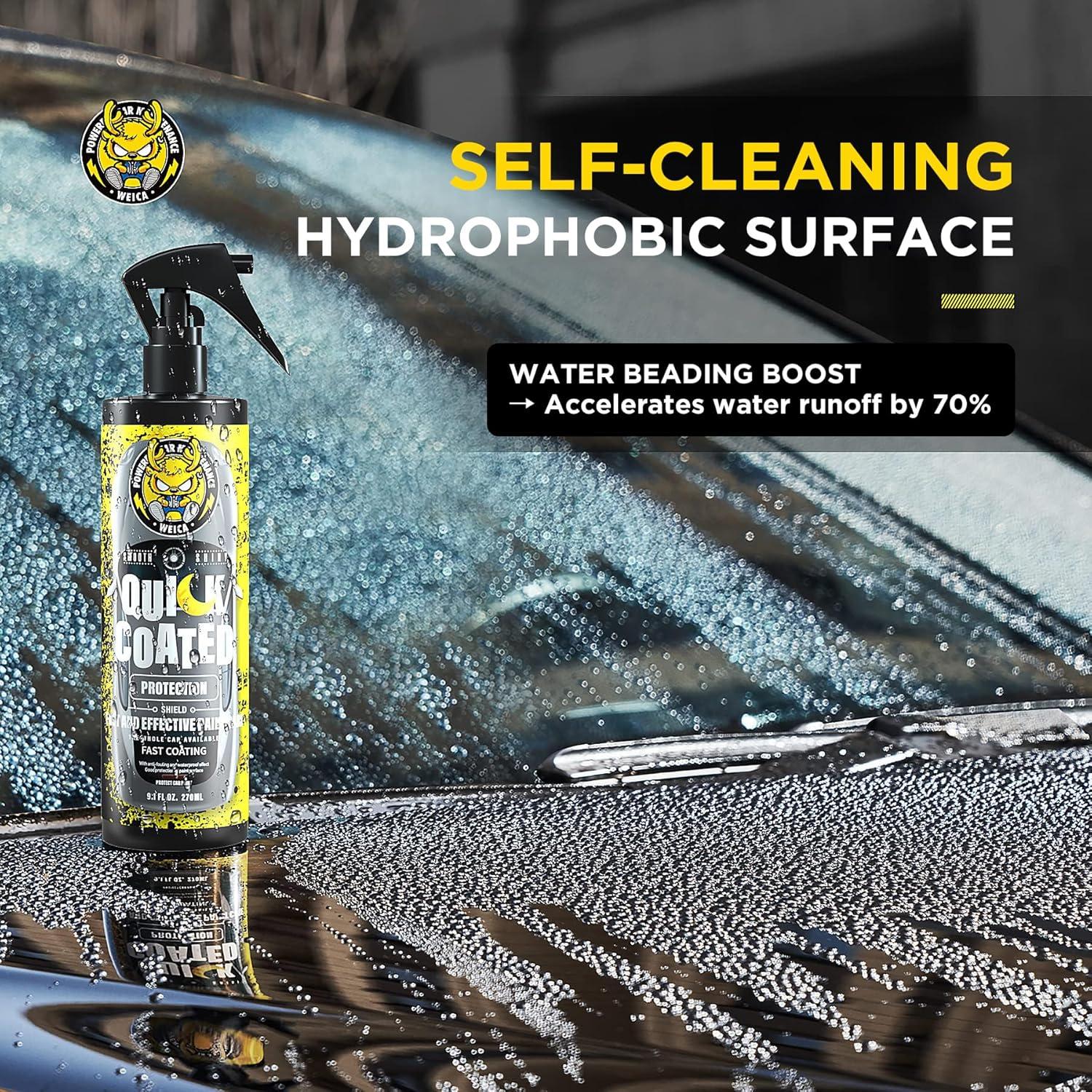 Recubrimiento Cerámico en Spray WEICA 269 ml - Hidrofóbico y Brillo Extremo