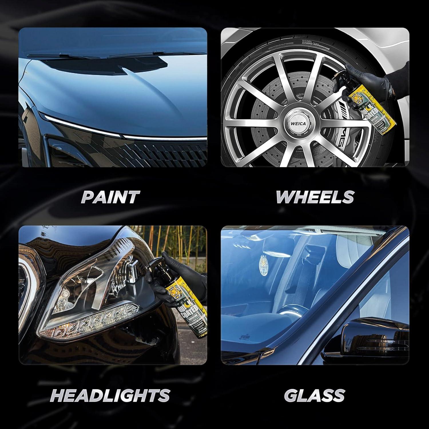 Recubrimiento Cerámico en Spray WEICA 269 ml - Hidrofóbico y Brillo Extremo