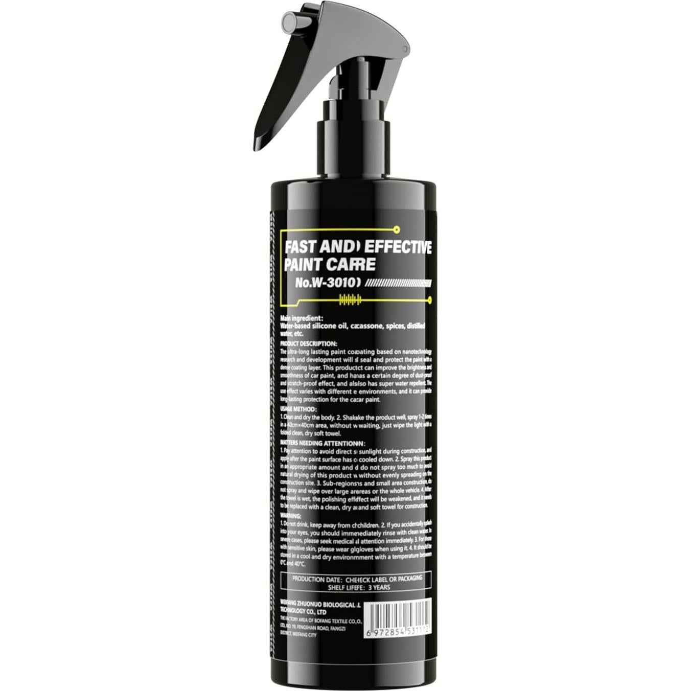 Recubrimiento Cerámico en Spray WEICA 269 ml - Hidrofóbico y Brillo Extremo