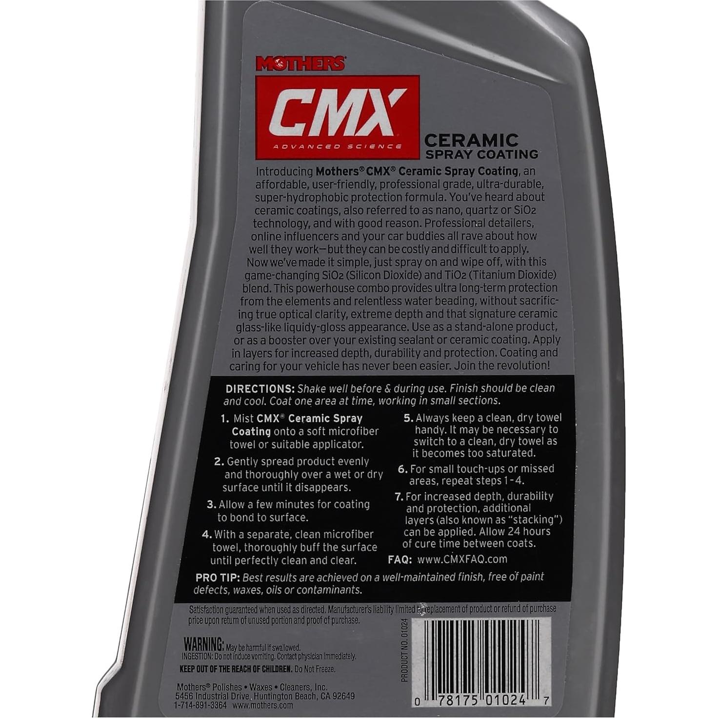 Recubrimiento Cerámico en Spray Mothers 710 ml x2