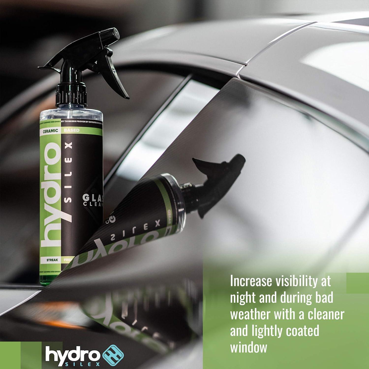 Limpiador de Vidrios HydroSilex 473ml - Fórmula Cerámica SIO2