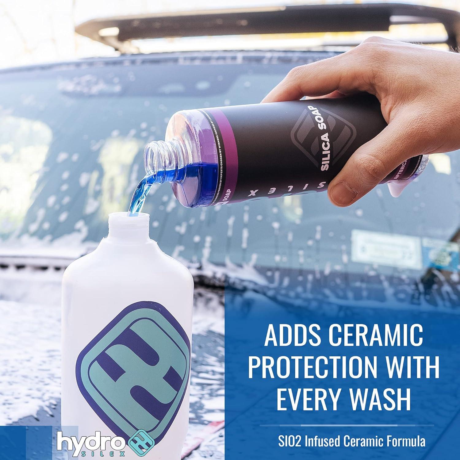 Jabón de Silicio HydroSilex 473ml Hidrofóbico para Autos