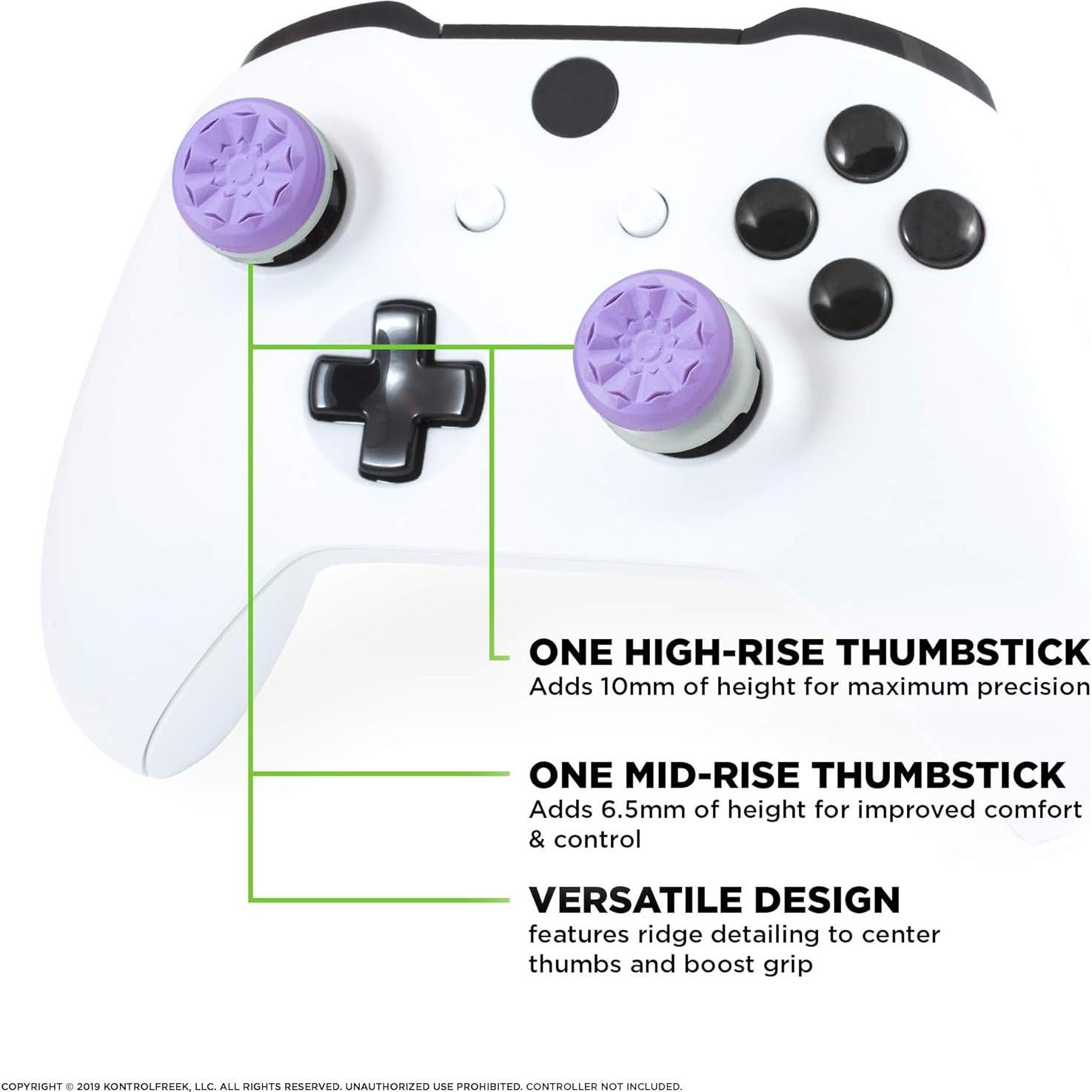 KontrolFreek FPS Freek Galaxia Púrpura para Xbox One y Series X