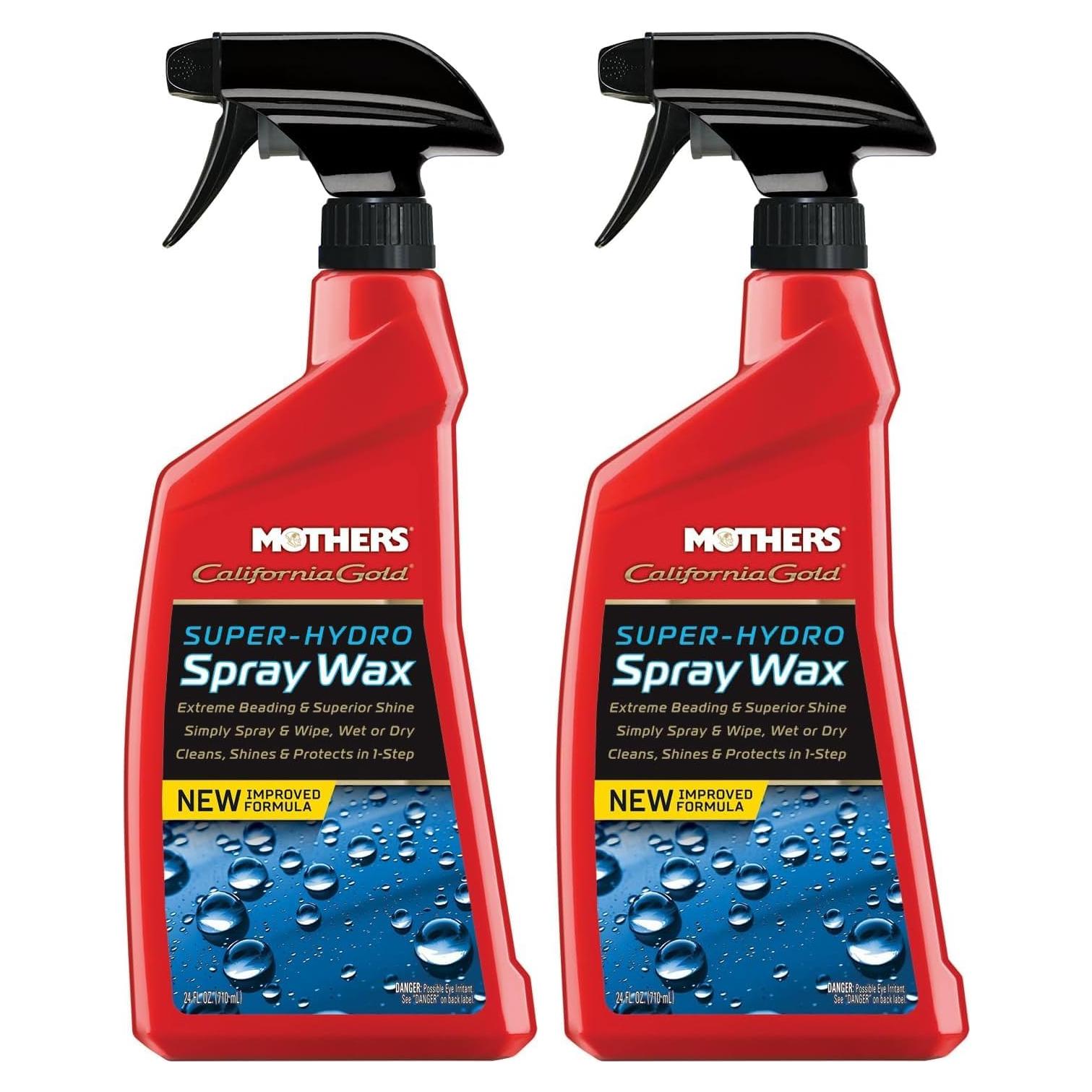 Cera en Spray Mothers 05724 Gold 2 Paquetes de 24 oz