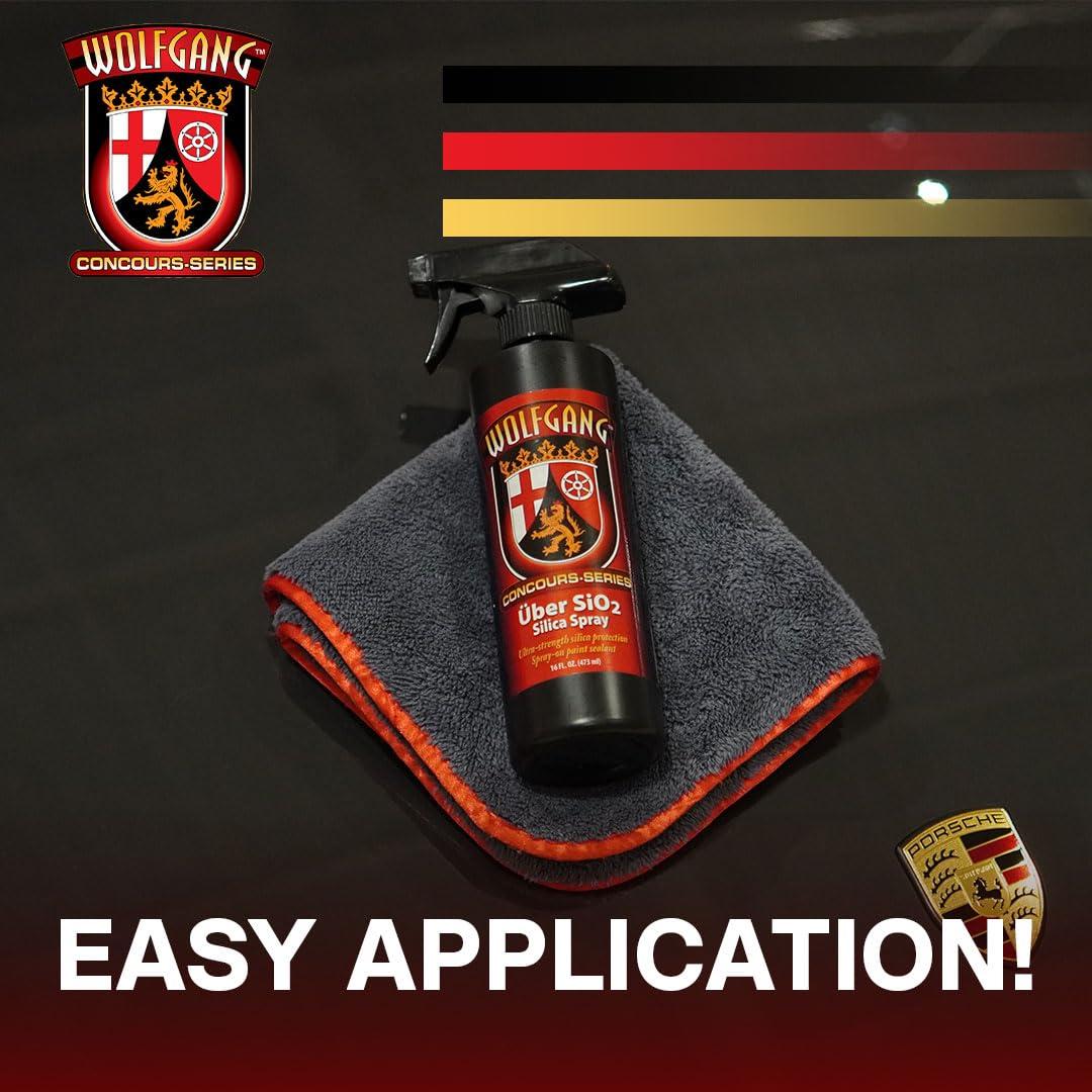 Spray de Sílice Uber SiO2 Wolfgang 473 ml - Hidrofóbico Brillo
