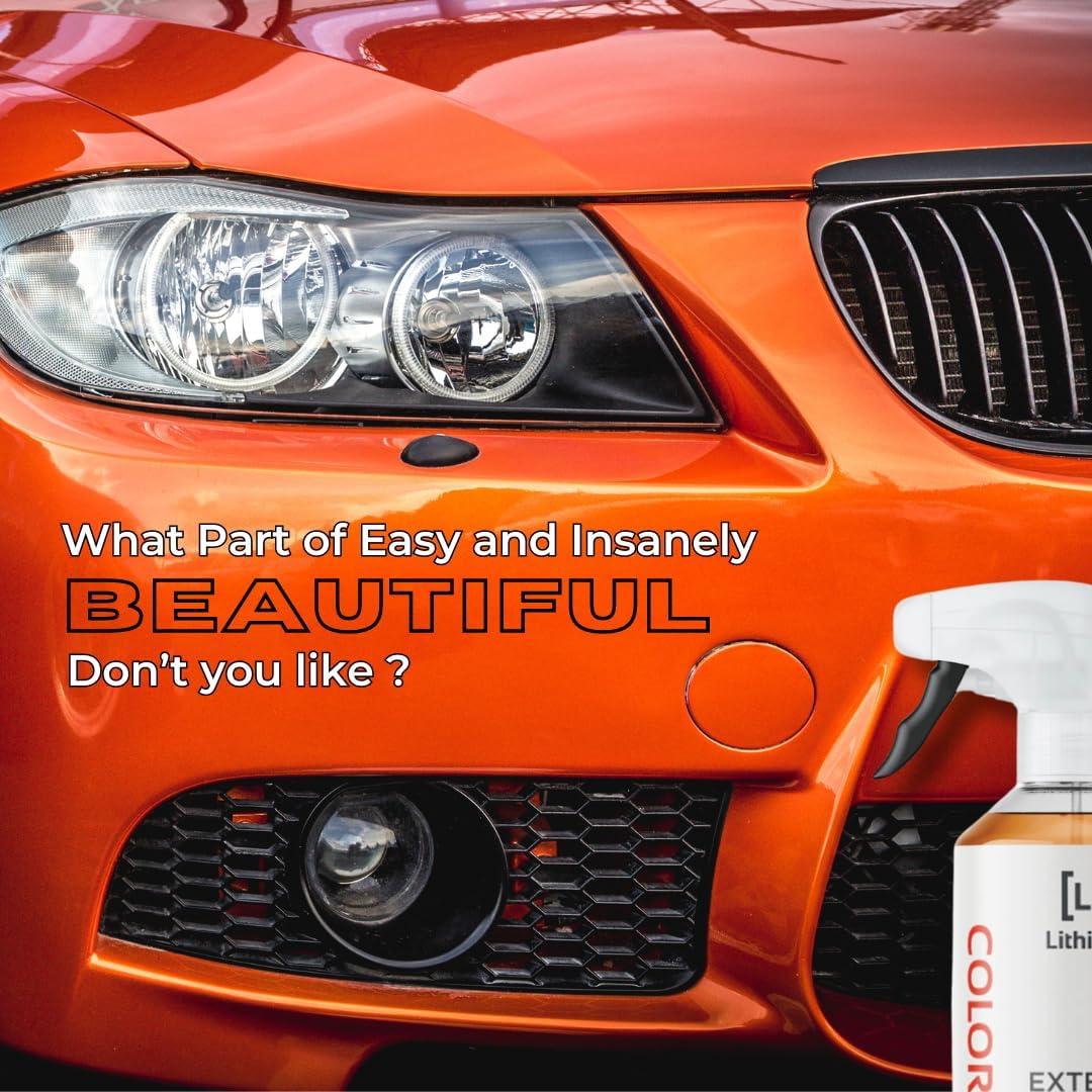 Spray Detalle de Autos Lithium Color Crush - Brillo Hidrofóbico