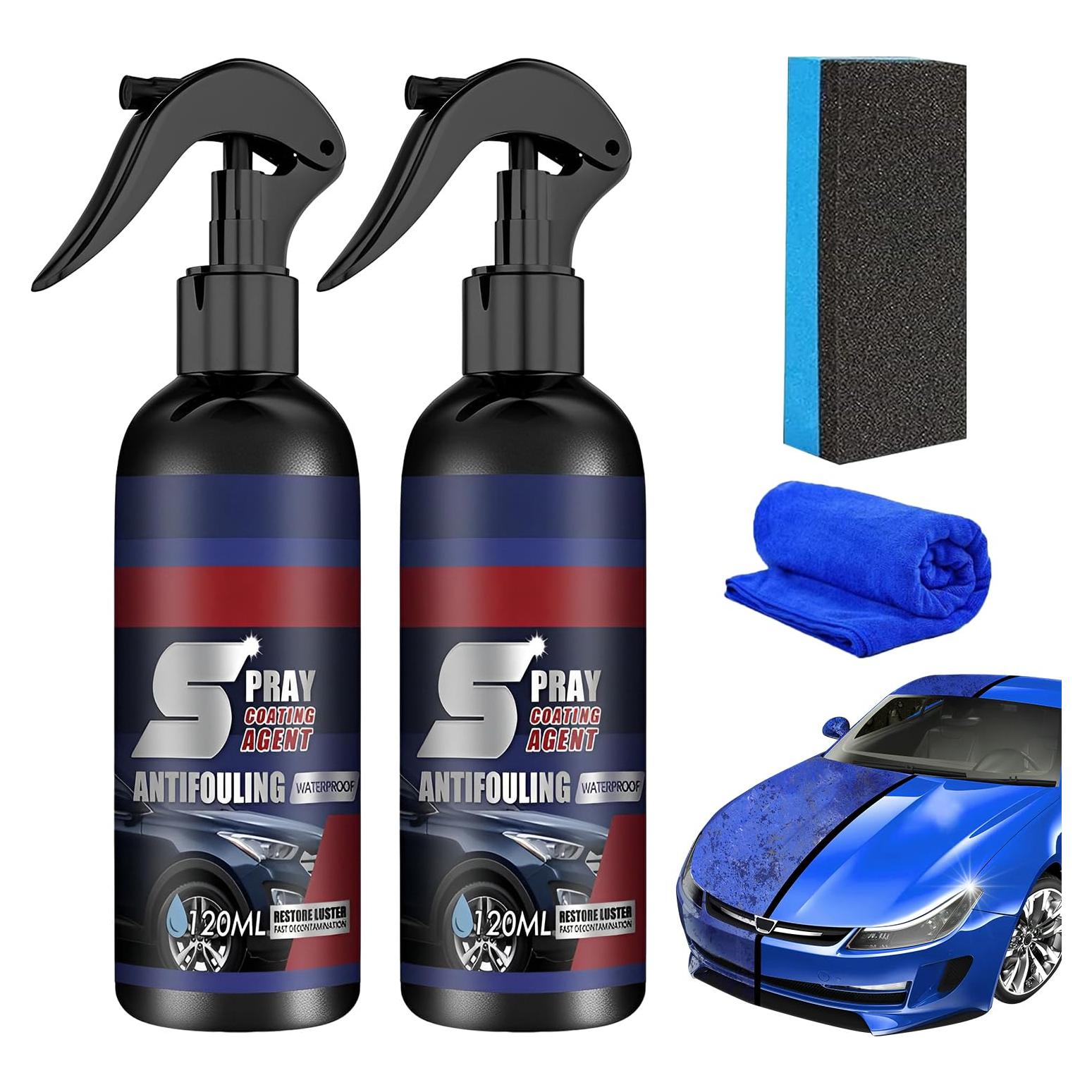 Spray Cerámico 3 en 1 Omaky para Automóviles - 2 Pcs