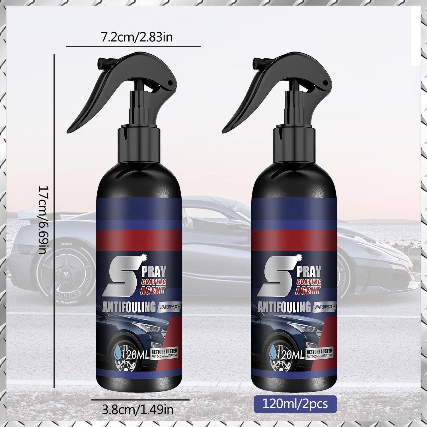 Spray Cerámico 3 en 1 Omaky para Automóviles - 2 Pcs