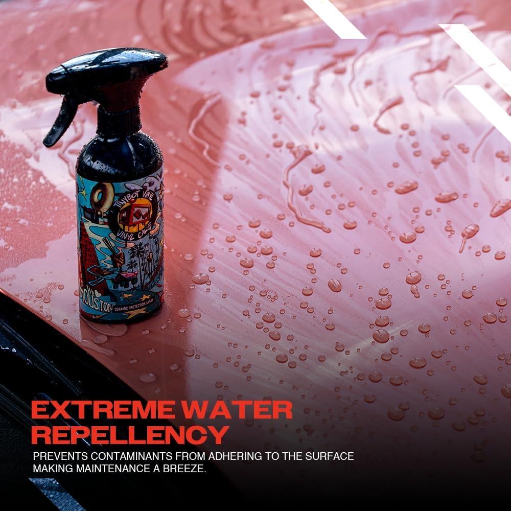 Spray Cerámico Hidrofóbico Tinybot 382.7 g - Protección Brillante