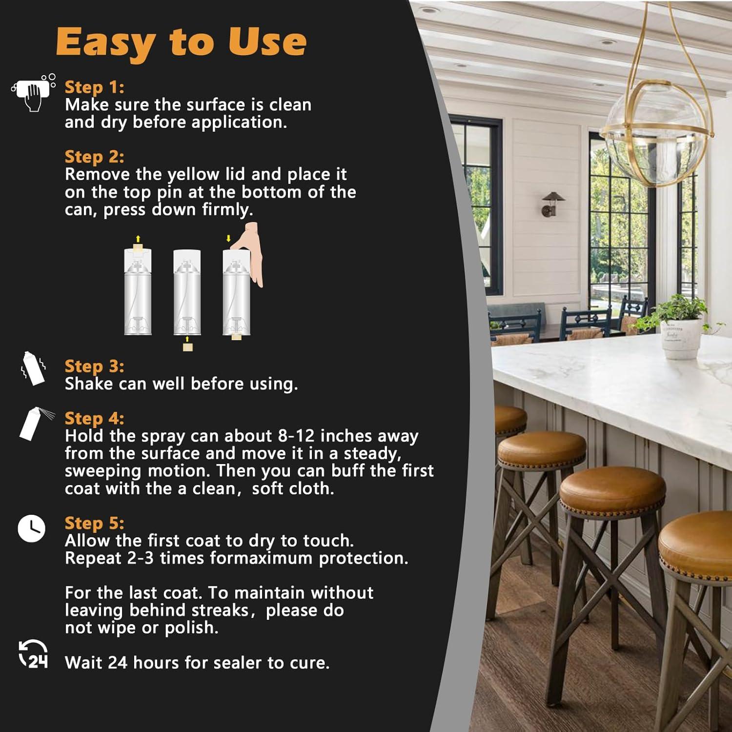 Spray Cerámico NADAMOO 450ml, Protección Superior para Cocina y Baño