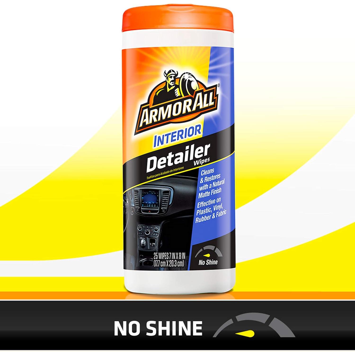 Toallitas de Limpieza para Interiores Armor All - 150 Unidades