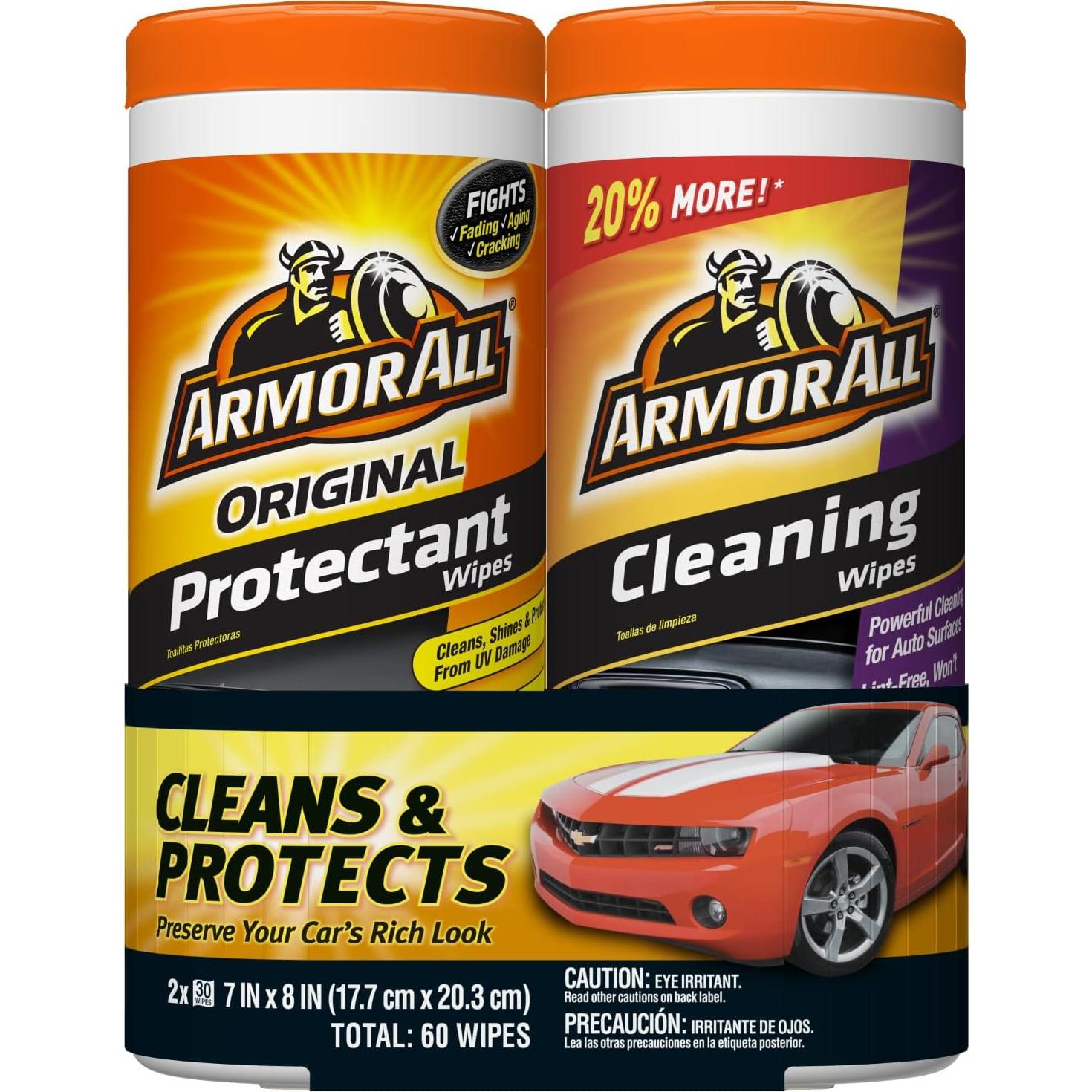 Toallitas de limpieza y protección Armor All 30 unidades