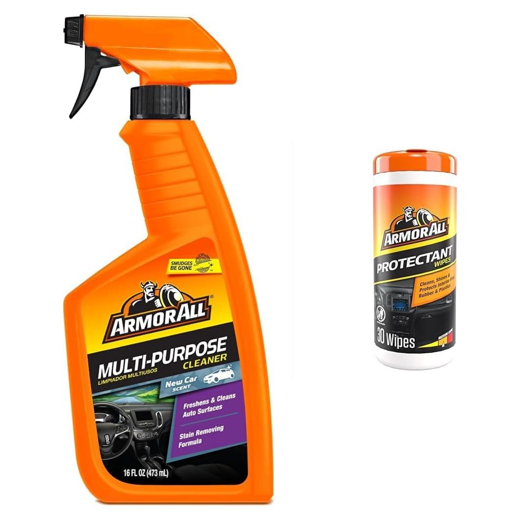 Limpiador Multiusos Armor All Spray 30 Toallitas UV