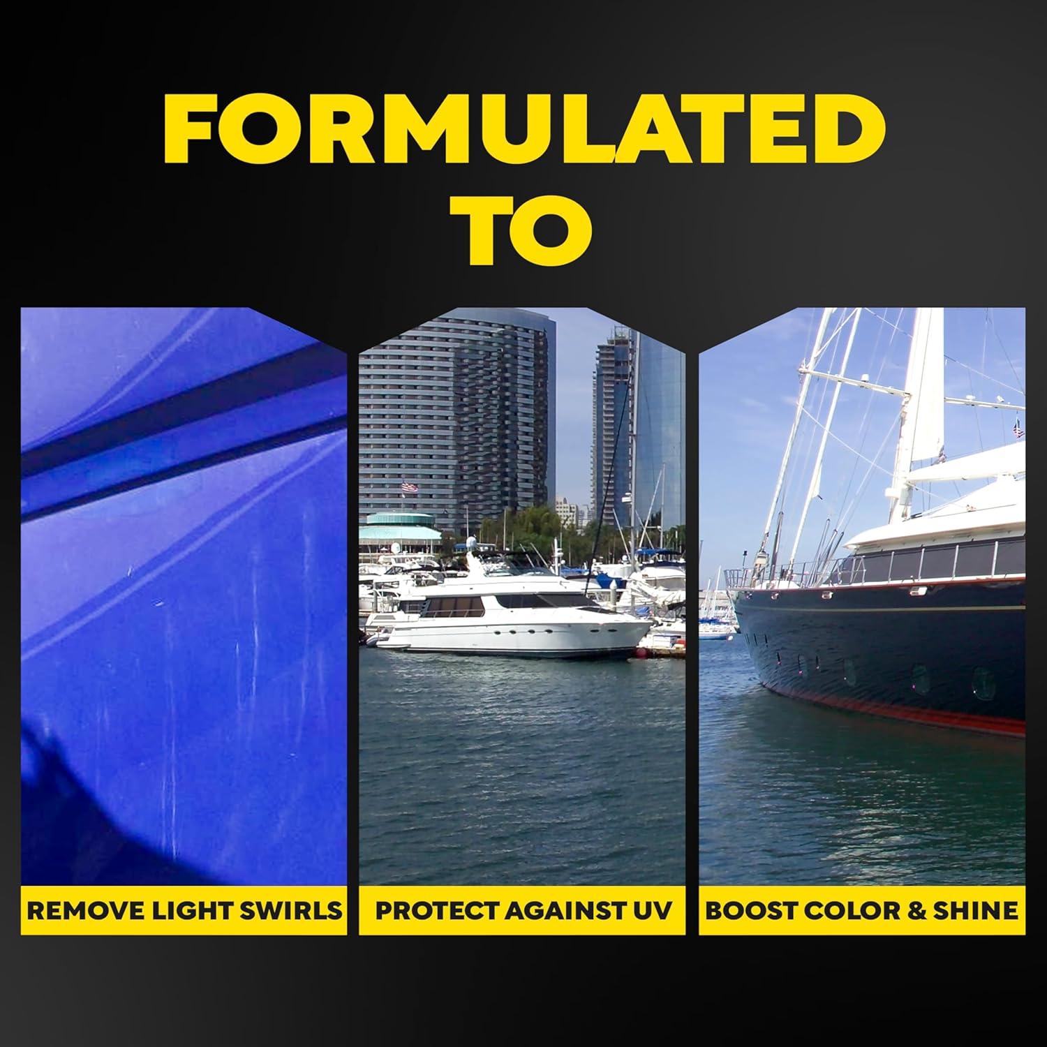 Cera Marina Premium Meguiar's M6332 0.95L para Barcos