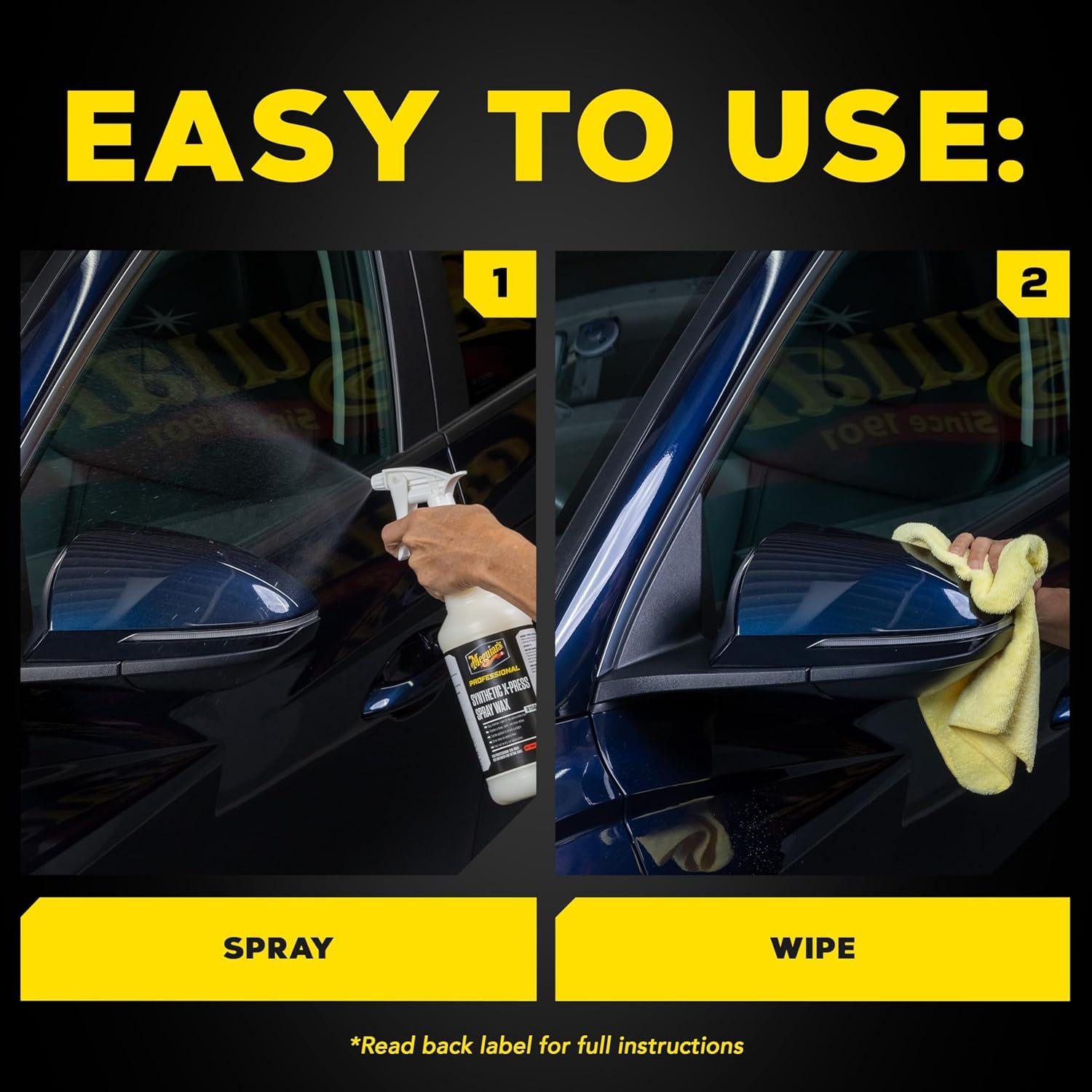 Cera en aerosol sintética Meguiar's D15601 3.81 kg para autos