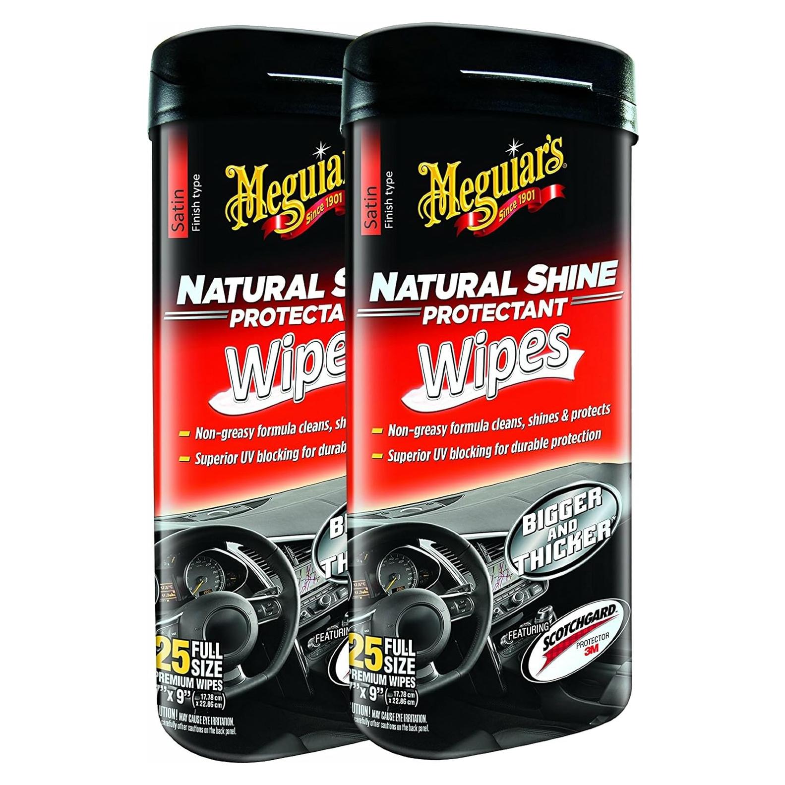Toallitas Protectoras de Superficie Natural Meguiar's 25 unidades