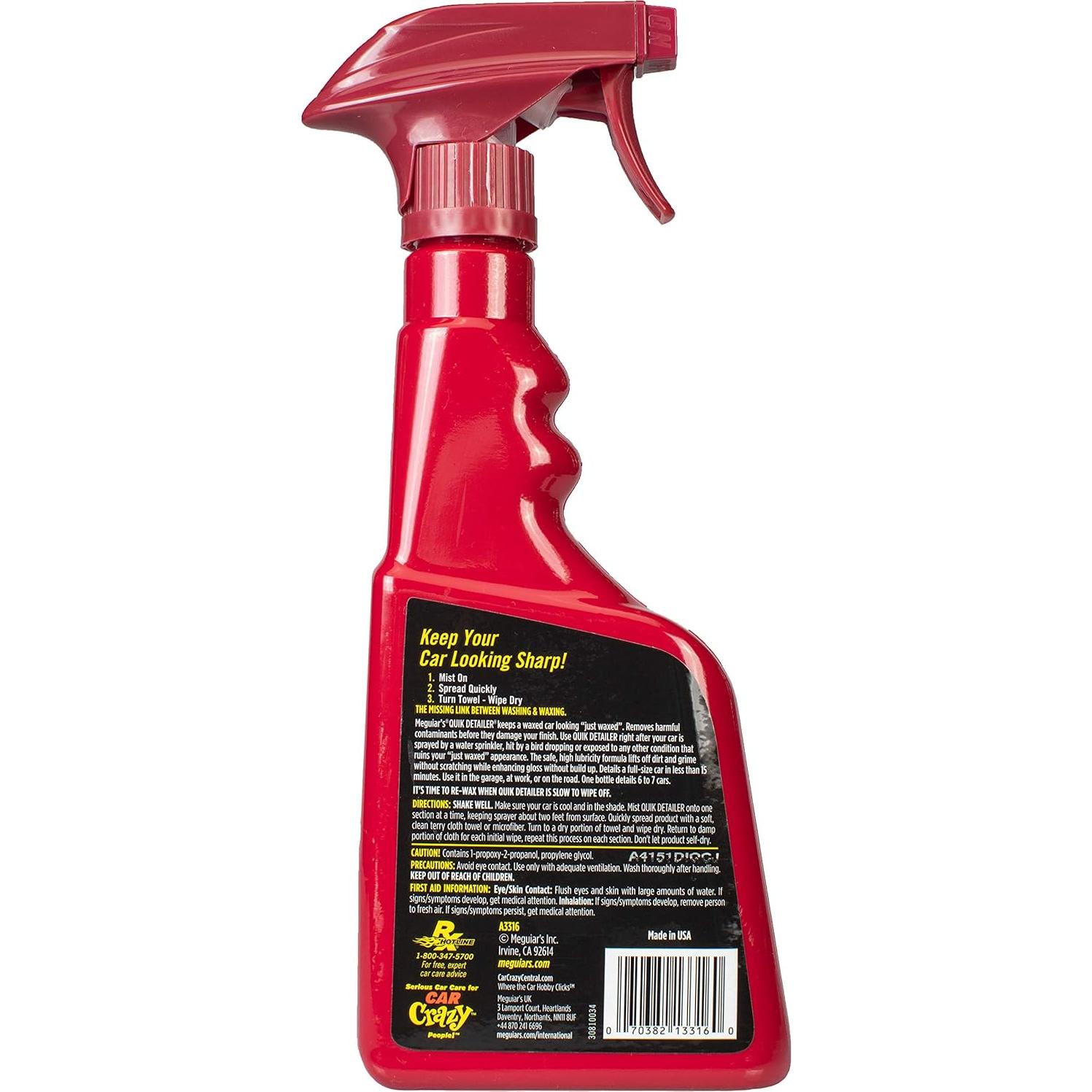 Kit de Arcilla XL Meguiar's 240g + Detallador y Toalla Microfibra